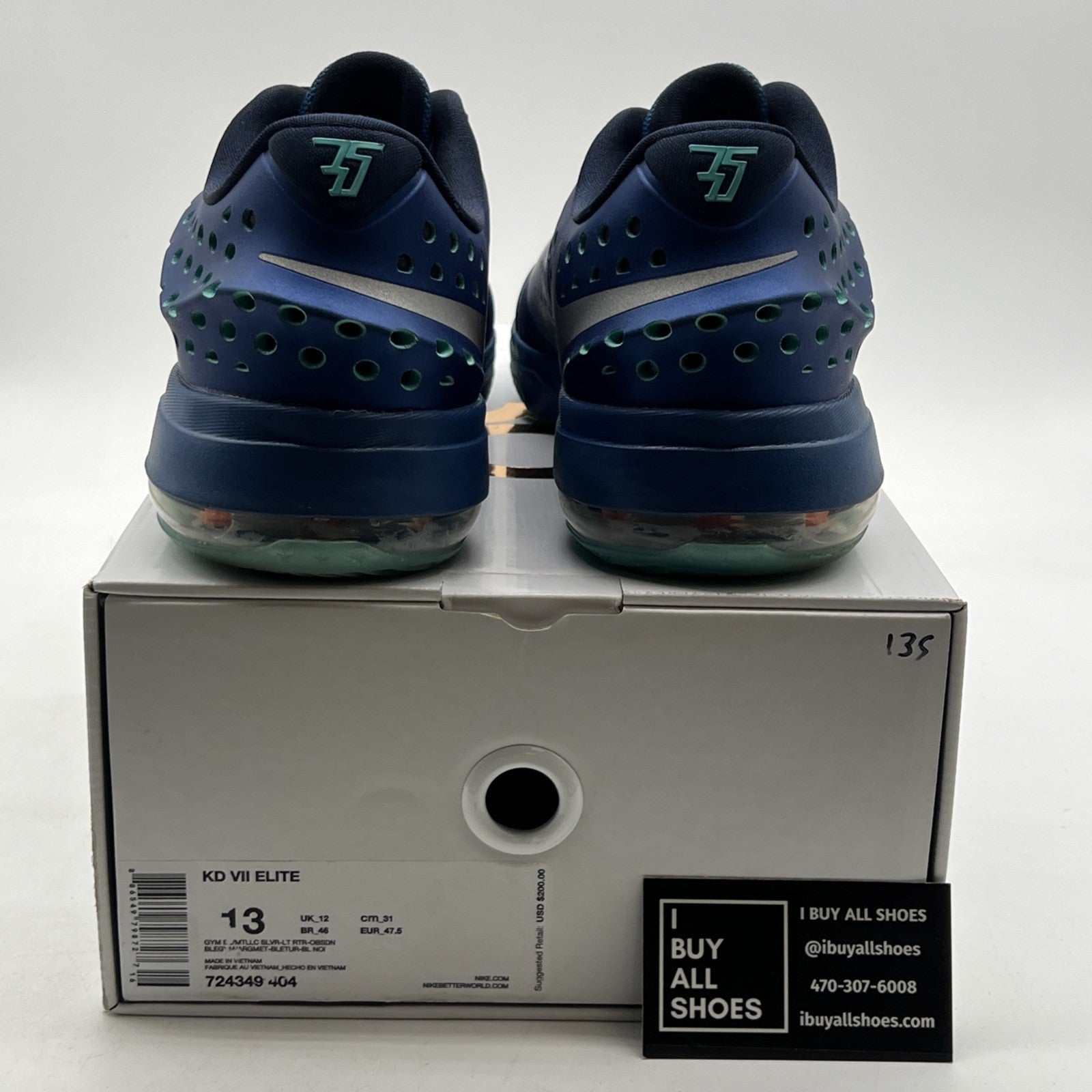 Size 13 - Nike KD 7 Elite Elevate (724349-404)