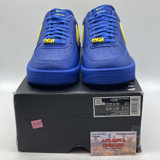 Size 11.5 - Nike AMBUSH x Air Force 1 Low Game Royal Blue Leather (DV3464-400)