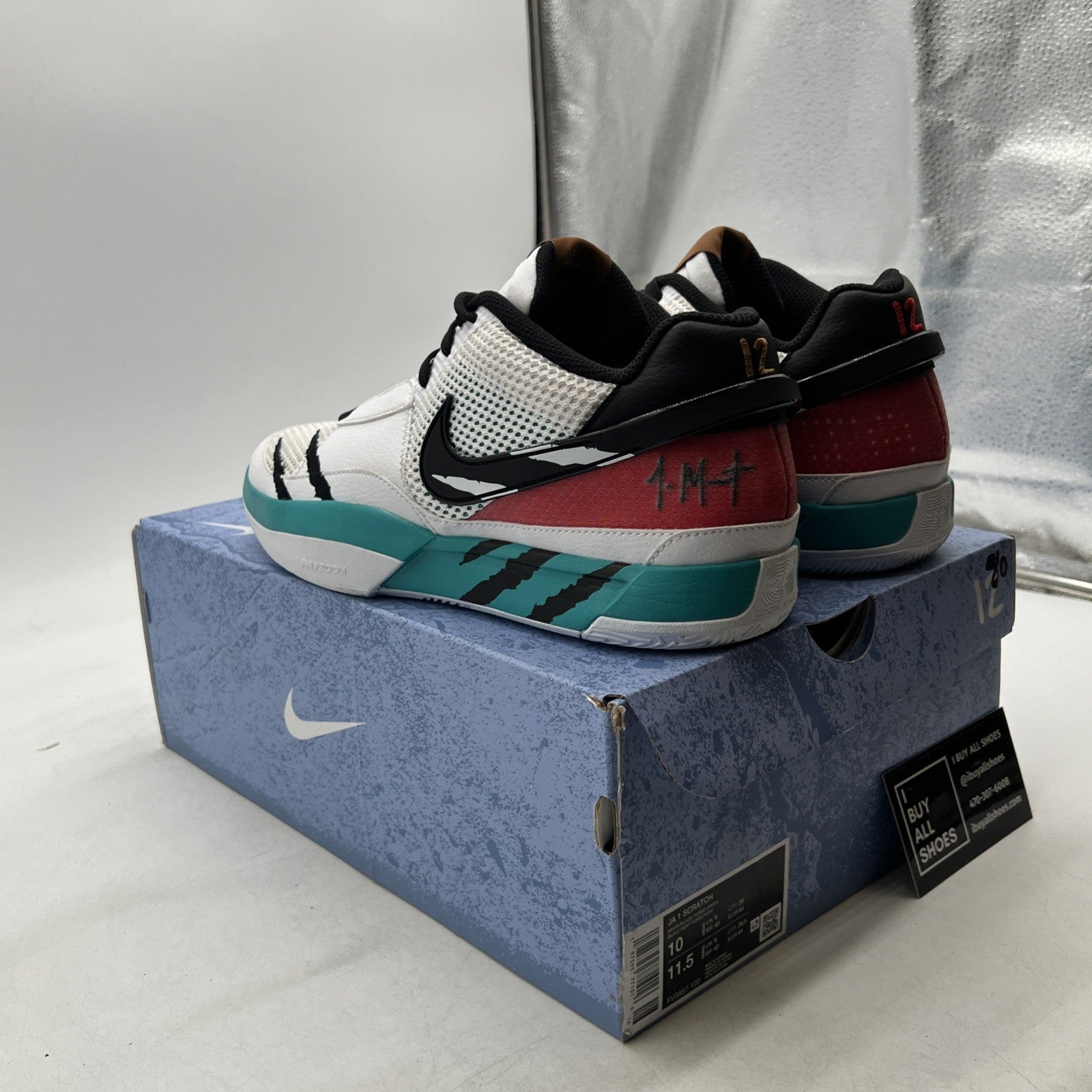 Size 10 - Nike Ja 1 Reverse Scratch (FV5957-100)