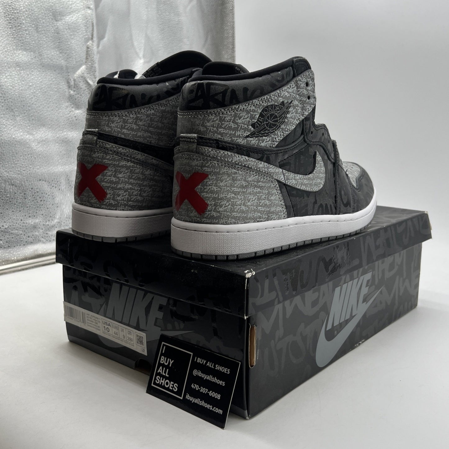 Size 10 - Air Jordan 1 OG High Rebellionaire (555088-036)