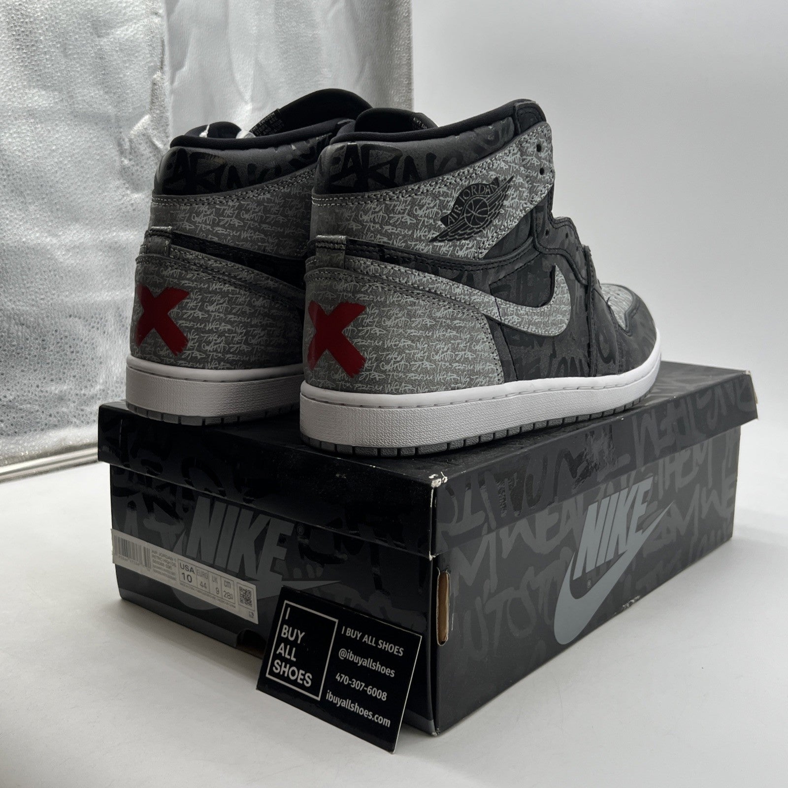 Size 10 - Air Jordan 1 OG High Rebellionaire (555088-036)