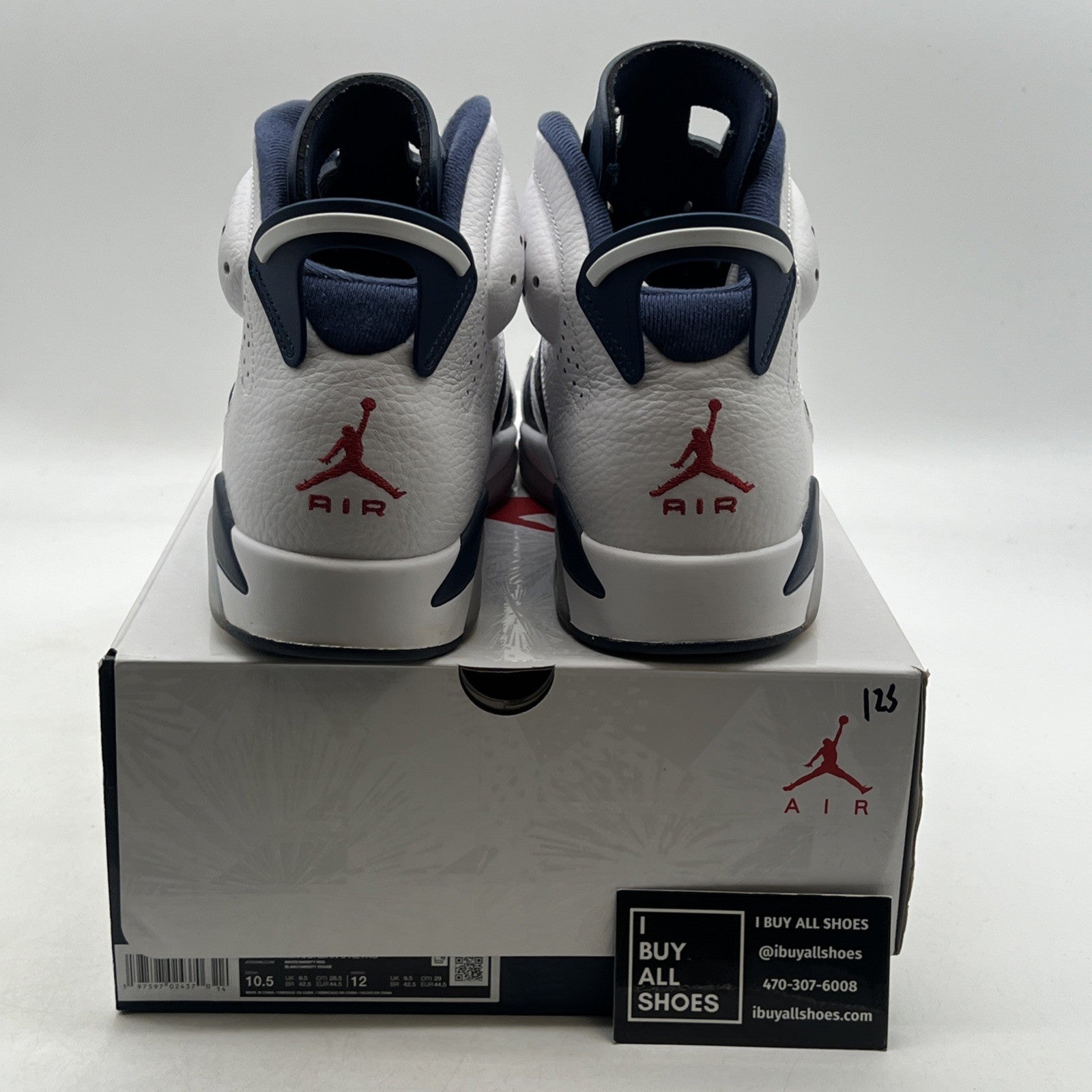 Size 10.5 - Air Jordan 6 Retro 2024 Olympic (CT8529-164)