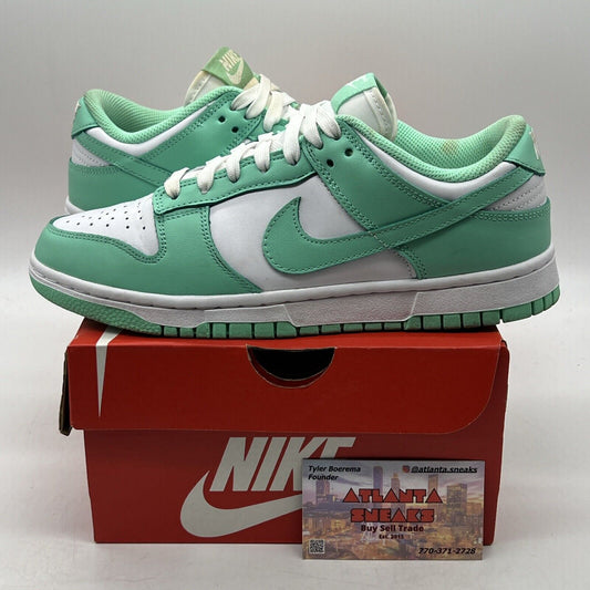 Size 8 - Nike Dunk Low Green Glow W What Aqua Leather (DD1503-105)