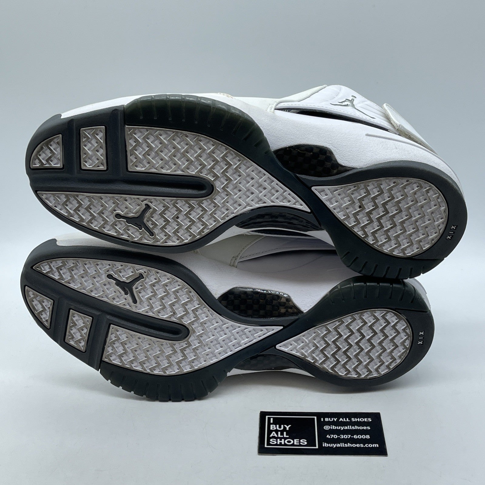 Size 12 - Air Jordan 19 Retro 2019 Flint Grey White Leather (AQ9213-100)