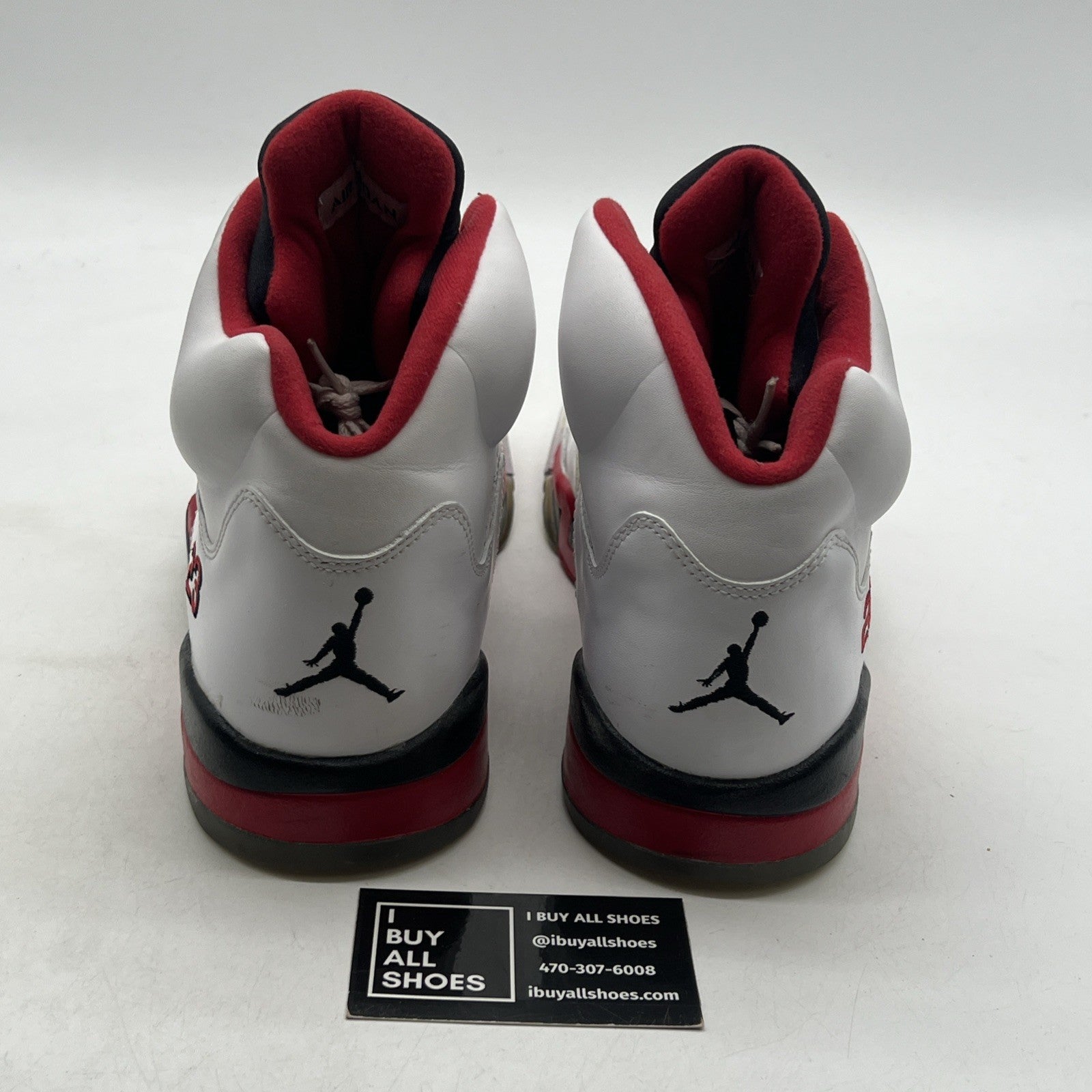 Size 13 - Air Jordan 5 Retro 2013 Fire Red 136027-120)