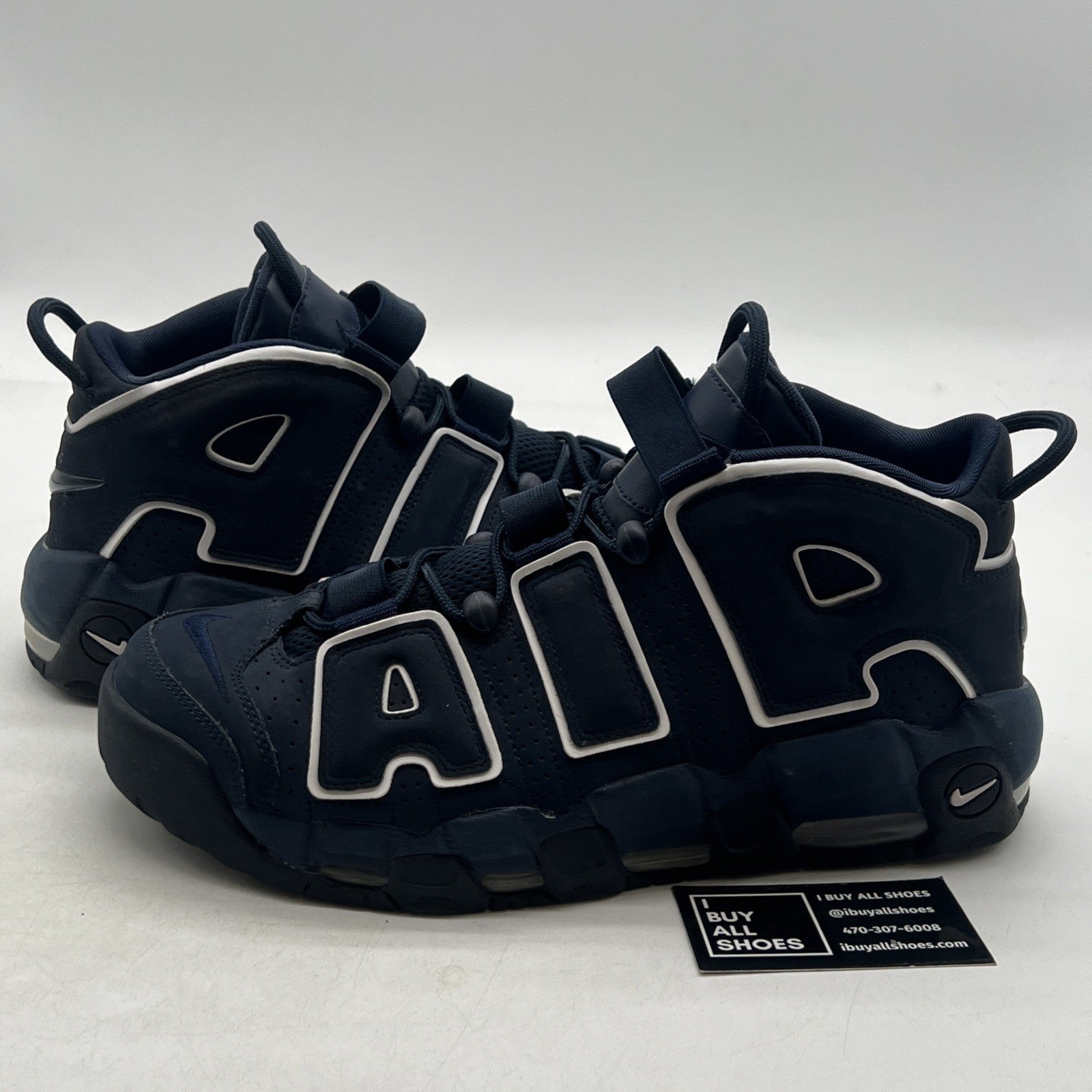 Size 12 - Nike Air More Uptempo Obsidian (921948-400)