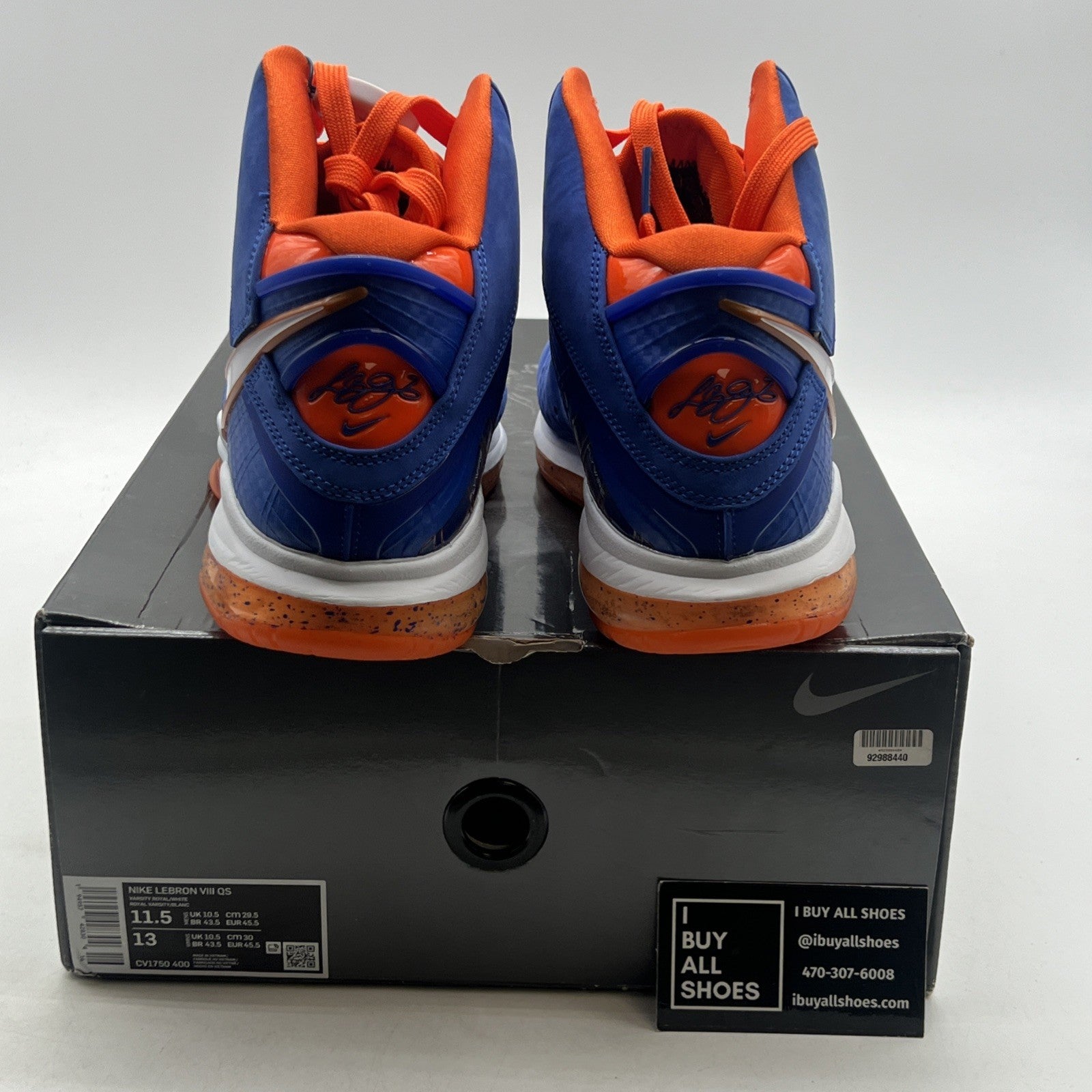 Size 11.5 - Nike LeBron 8 HWC - (CV1750-400)
