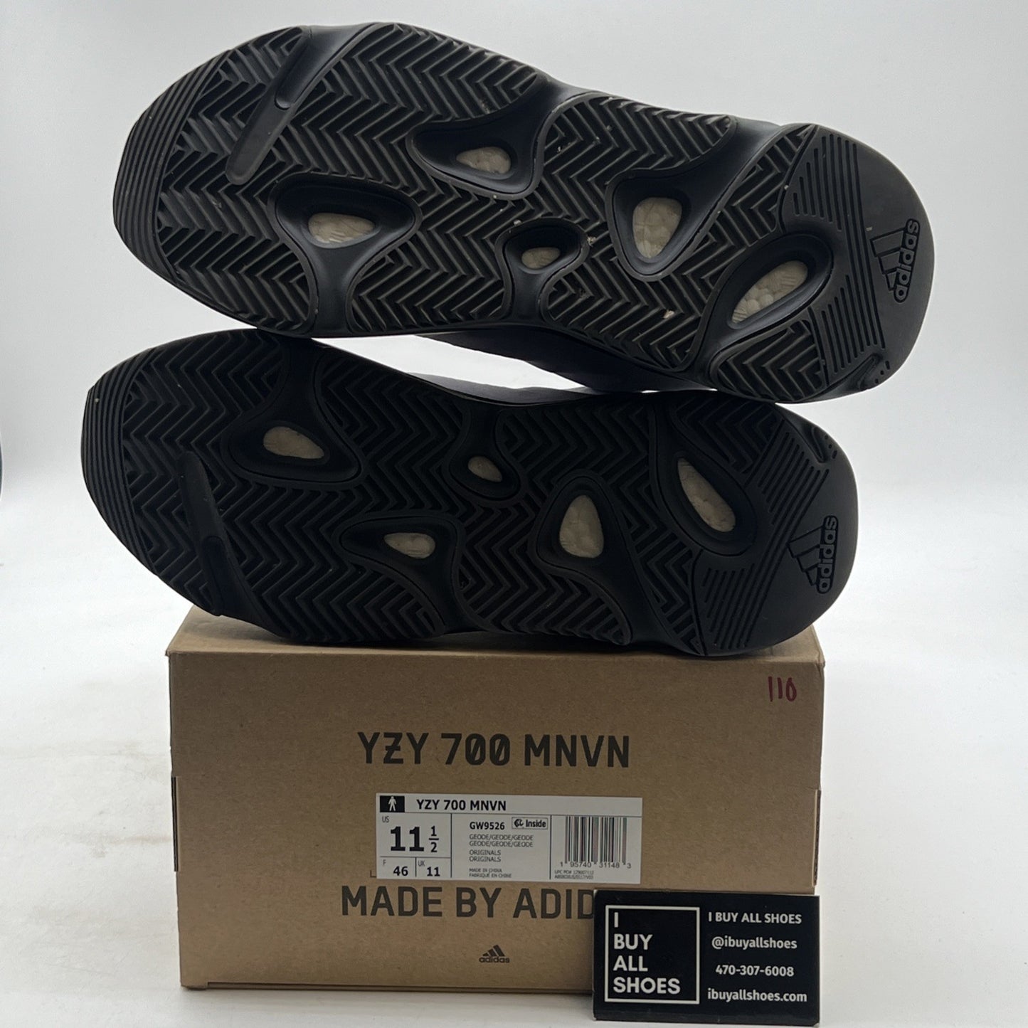 Size 11.5 - adidas Yeezy Boost 700 MNVN Geode (GW9526)