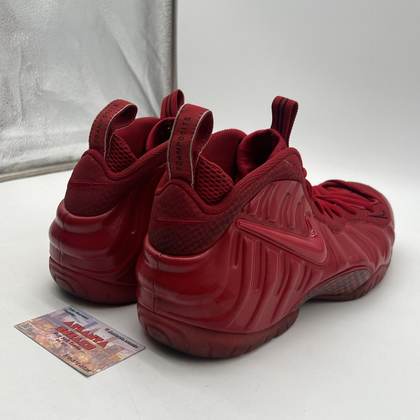 Size 13 - Nike Air Foamposite Pro Gym Red (624041-603)