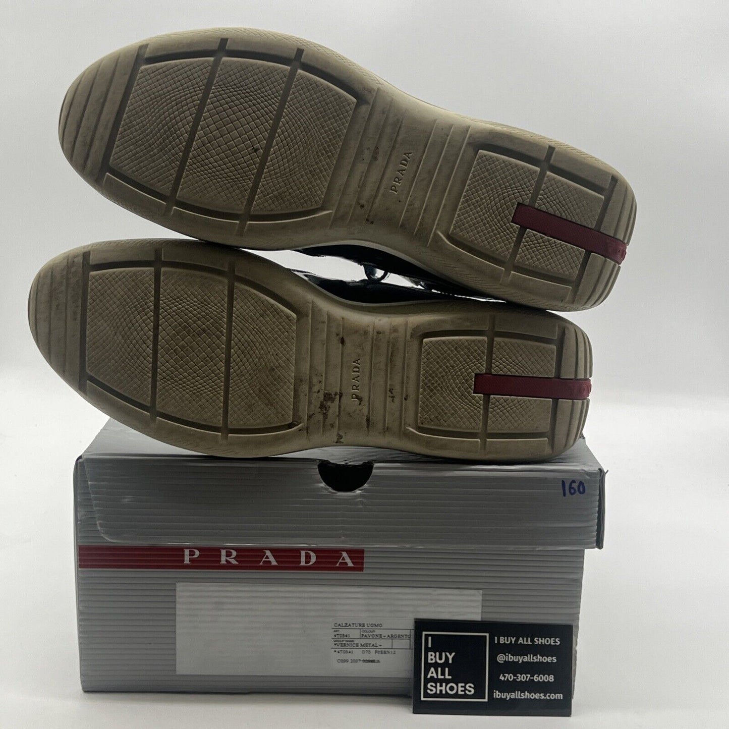 Size 10.5 Prada - Prada Men’s americas cup sneakers