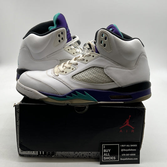 Size 11 - Air Jordan 5 Retro Grape 2013 (136027-108)