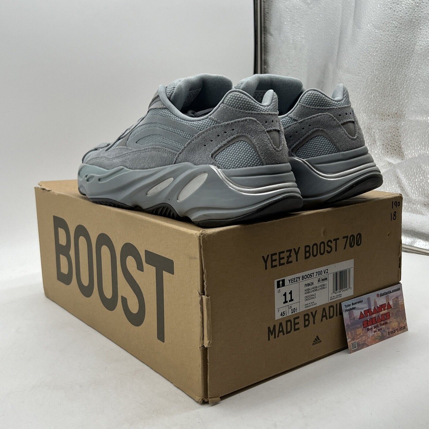 Size 11 - Adidas Yeezy Boost 700 V2 Hospital Blue (FV8424)