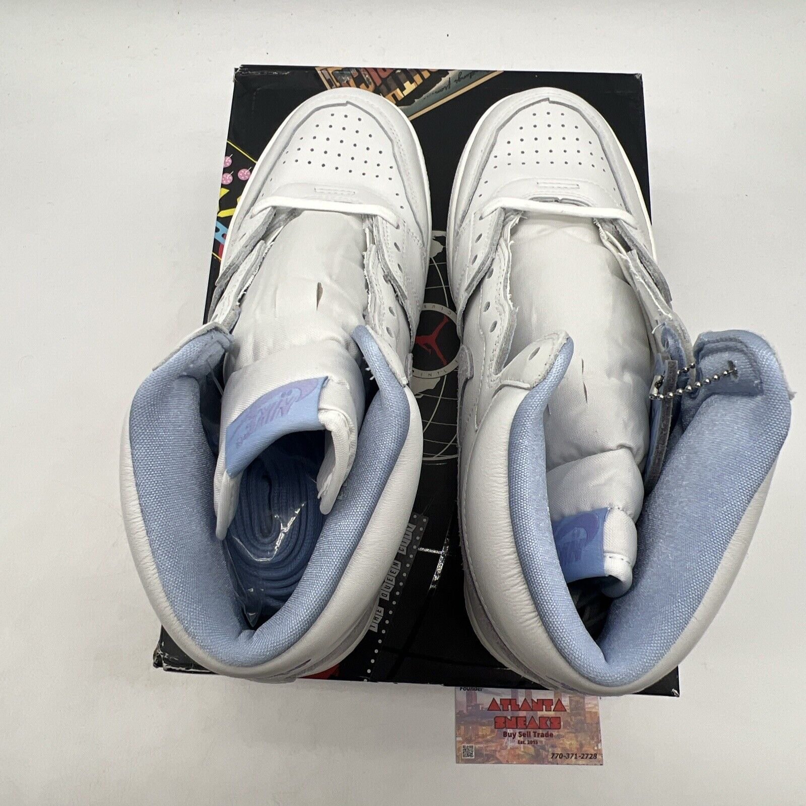 Size 11 - Forget-me-nots x Jordan Air Ship PE SP From Bud To Flower W