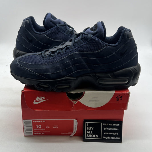 Size 10 - Nike Air Max 95 Obsidian Black (609048-407)