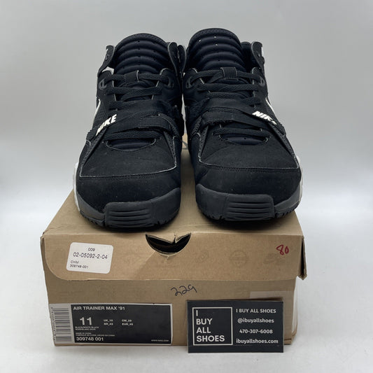 Size 11 - Nike Air Trainer Max 91 Black (309748-001)