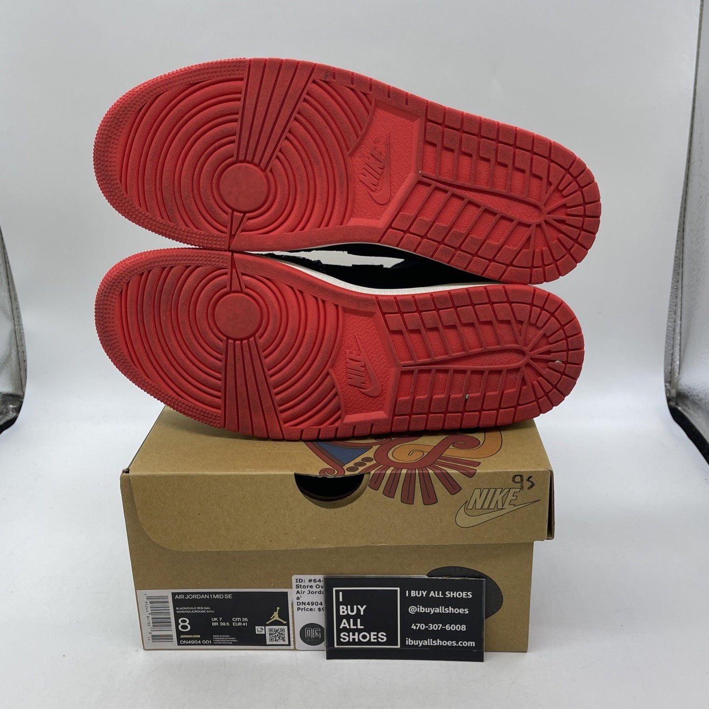 Size 8 - Air Jordan 1 SE Mid SiEMPRE Familia (DN4904-001)