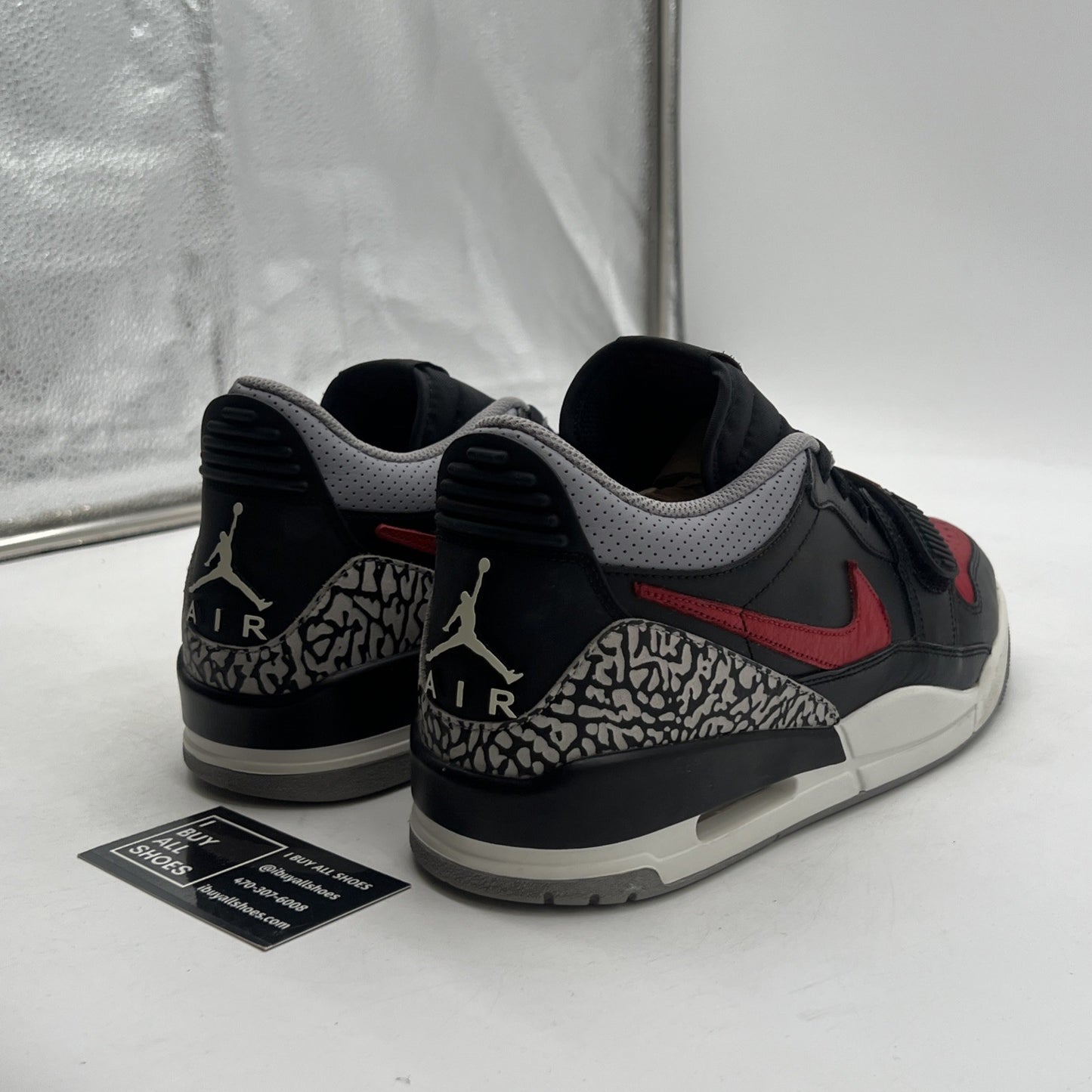 Size 10.5 - Jordan Legacy 312 Low Bred Cement (CD7069-006)