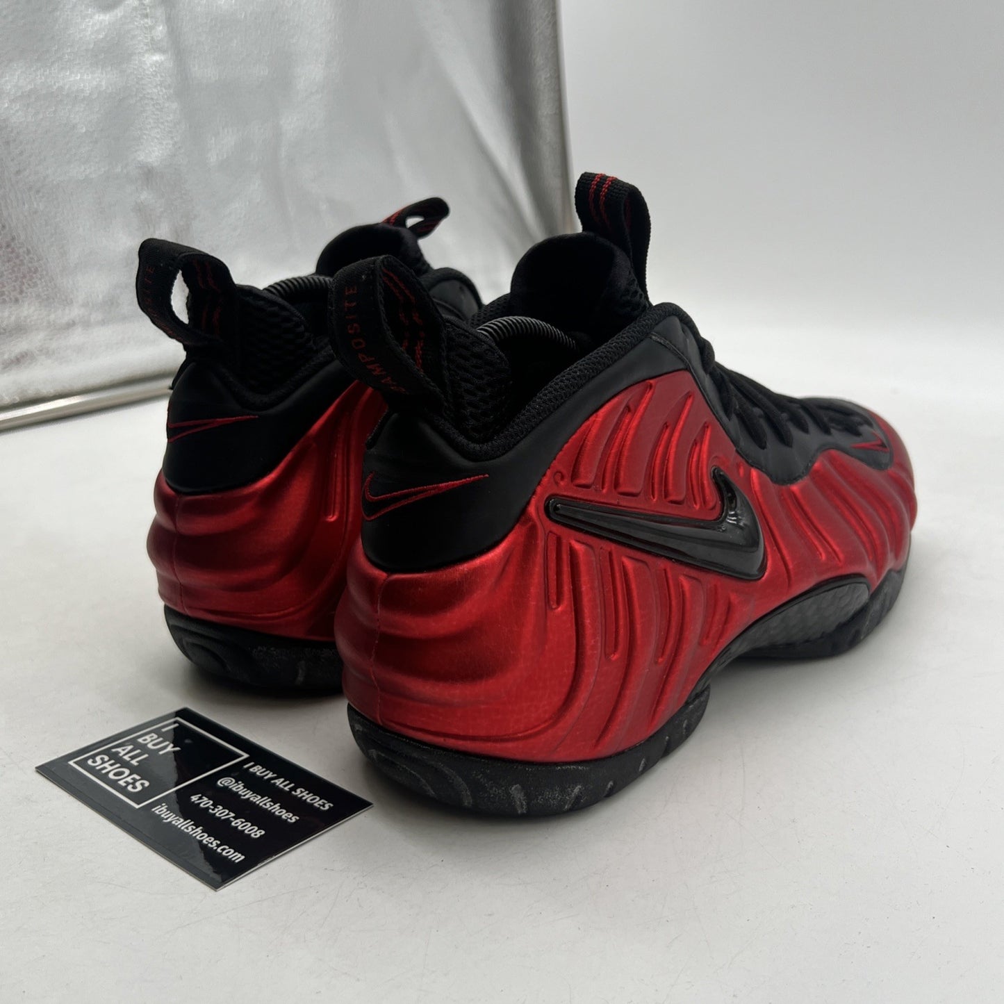 Size 7.5 - Nike Air Foamposite Pro 2016 University Red (624041-604)
