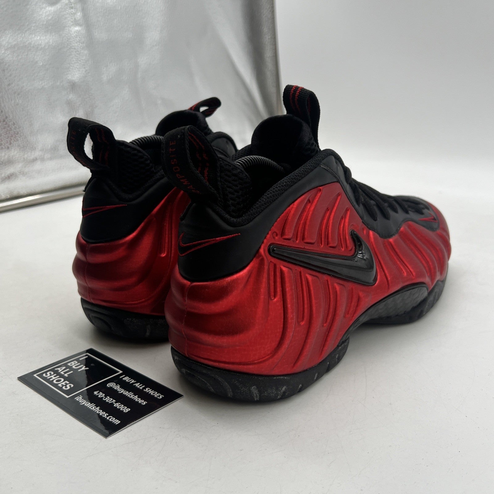 Size 7.5 - Nike Air Foamposite Pro 2016 University Red (624041-604)