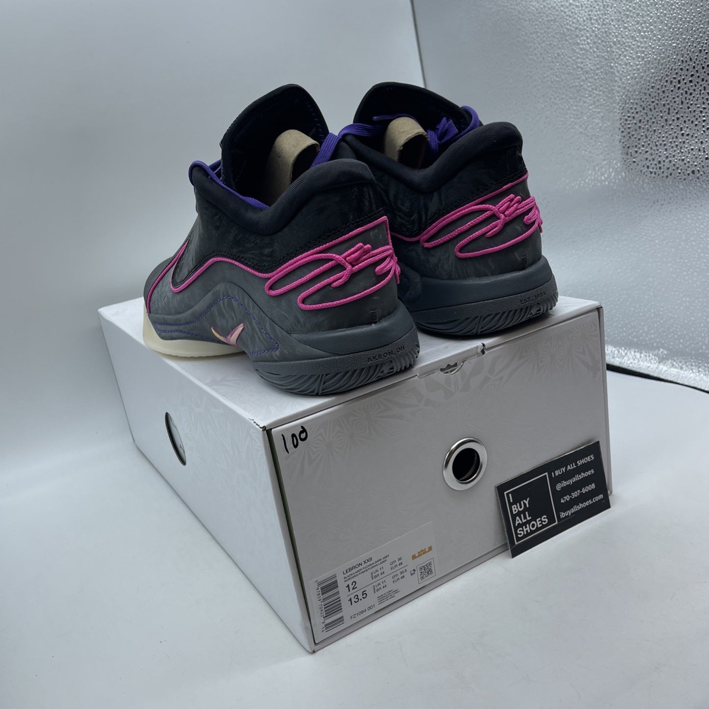 Size 12 - Nike LeBron 22 Blacklight (FZ1094-001)