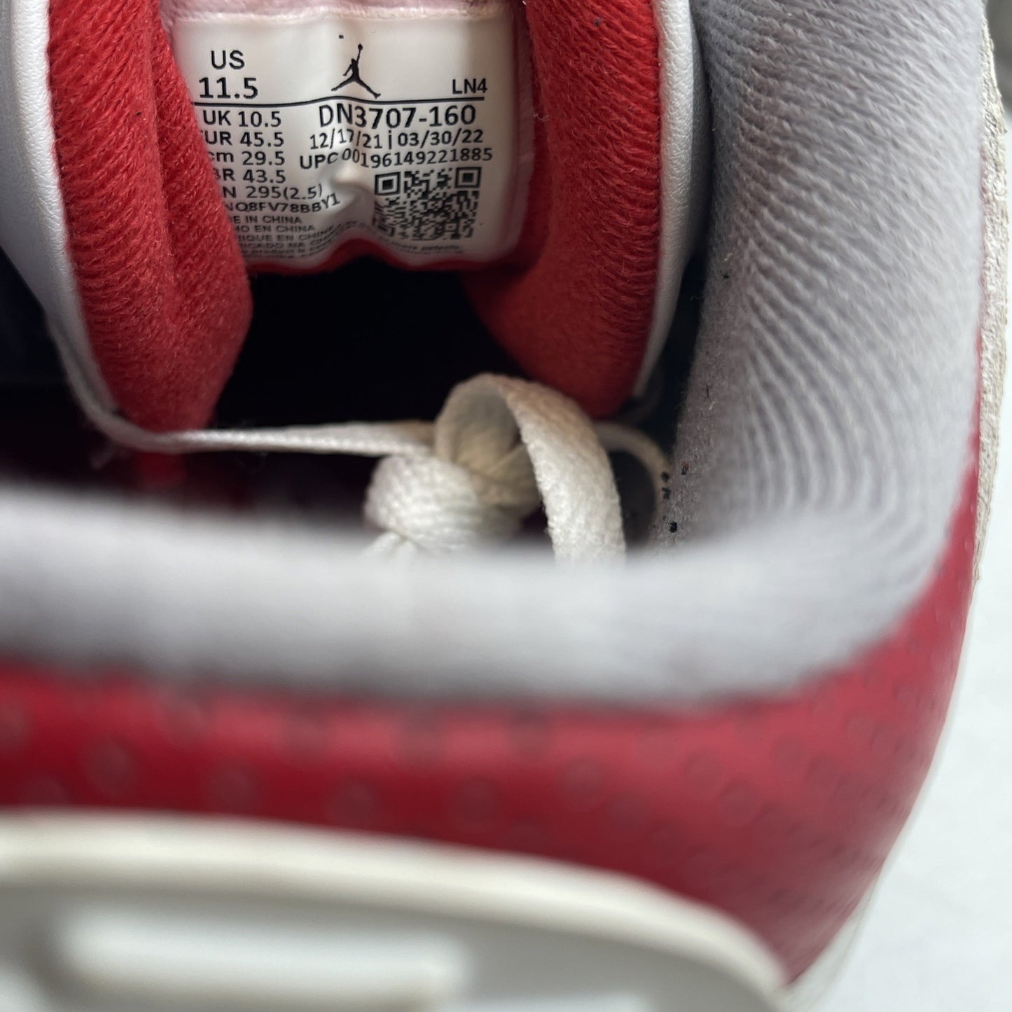 Size 11.5 - Jordan 3 Retro Mid Fire Red White Grey Suede (DN3707-160)