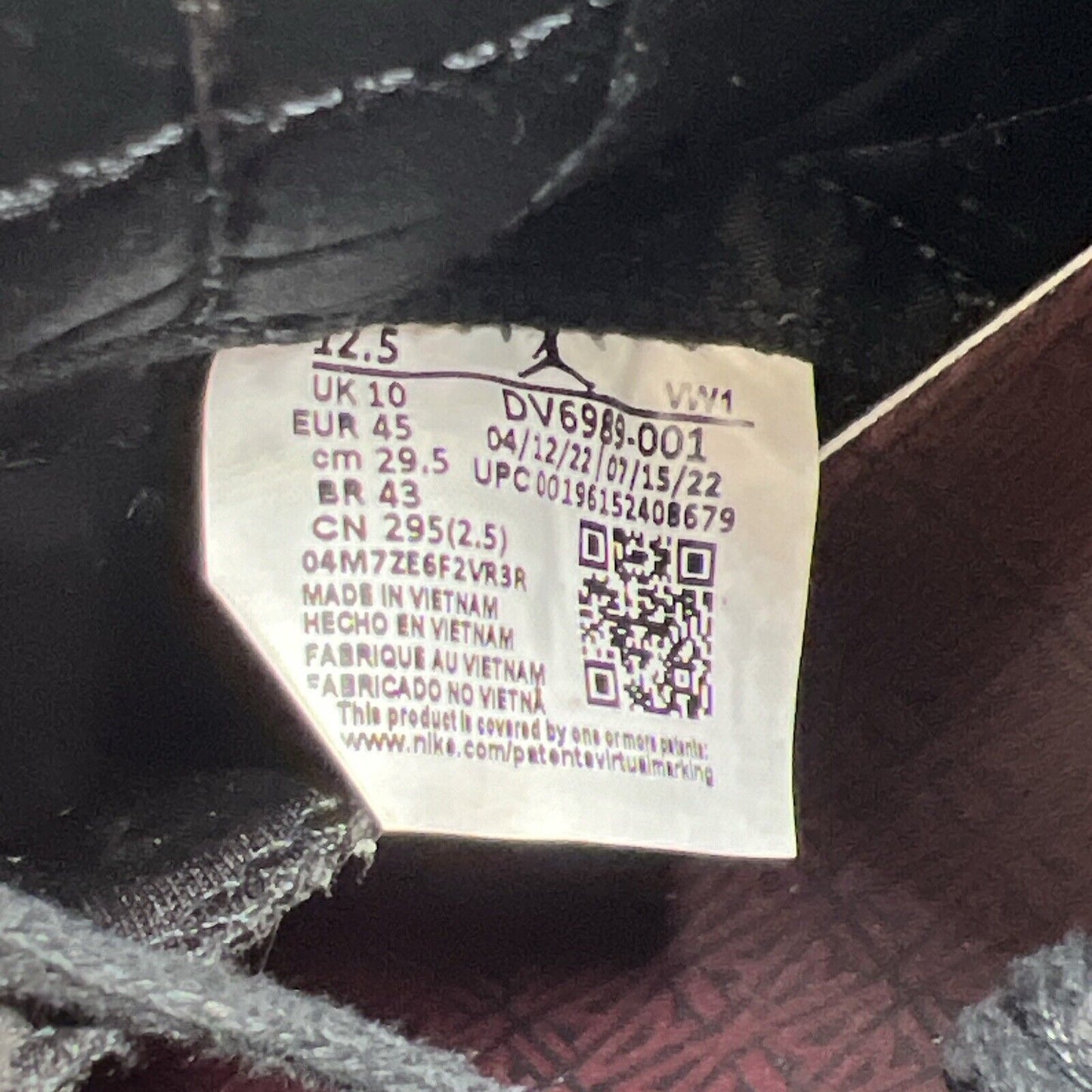 Size 12.5 - Air Jordan 12 Retro SP x A Ma Maniere Mid Black W (DV6989-001)