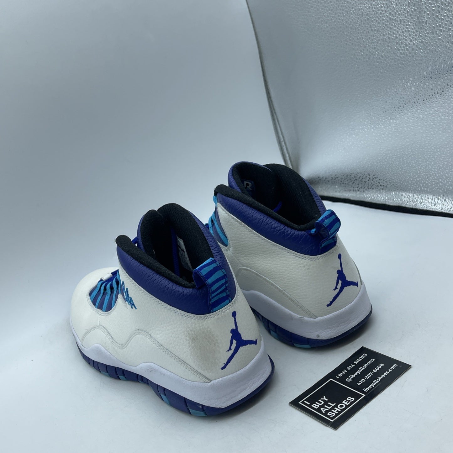 Size 12 - Air Jordan 10 Retro Charlotte Hornets (310805-107)