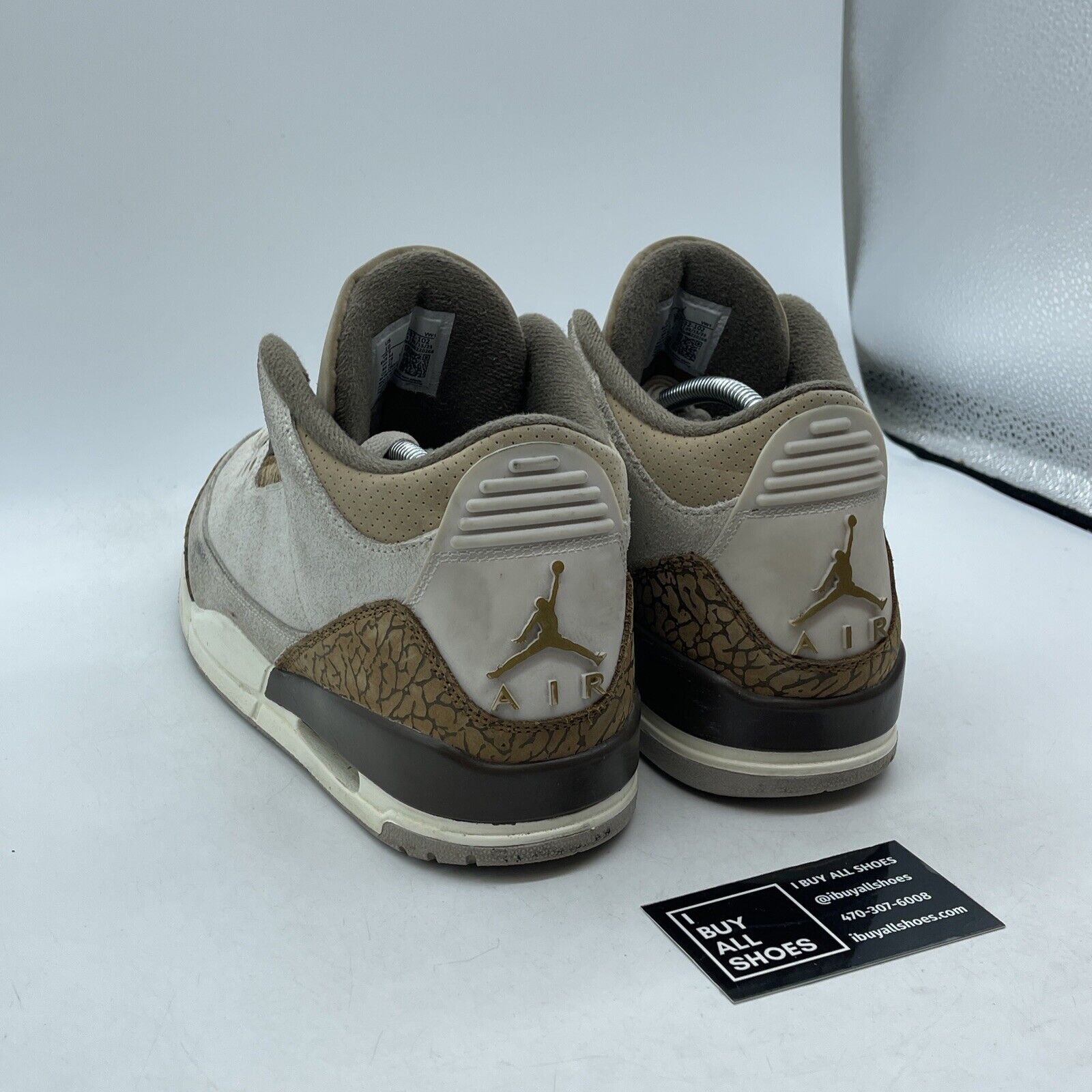 Size 10 - Jordan 3 Retro Low Palomino Brown Suede Leather (CT8532-102)