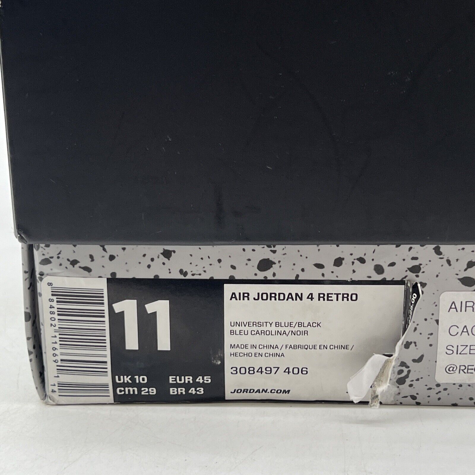 Size 11 - Jordan 4 Retro x Travis Scott Mid Cactus Jack (308497-406)
