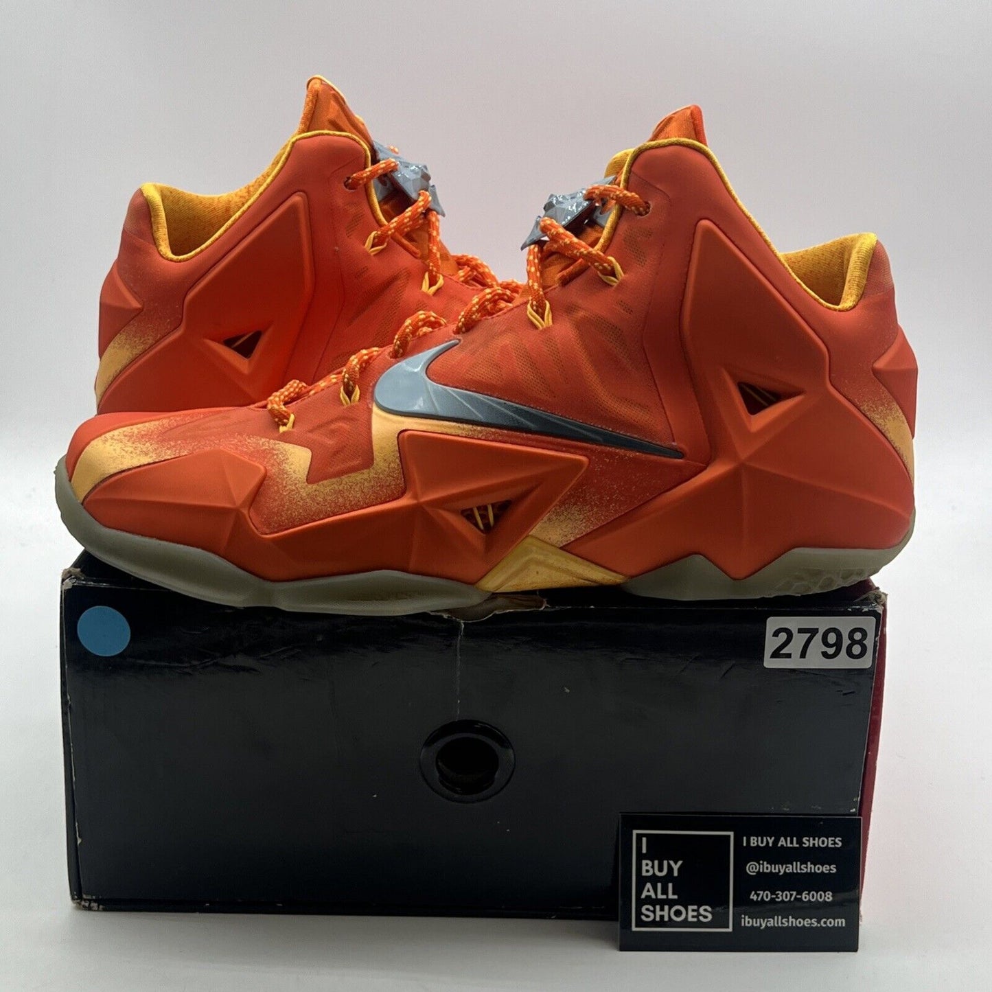 Size 12 - Nike LeBron 11 Preheat Forging Iron