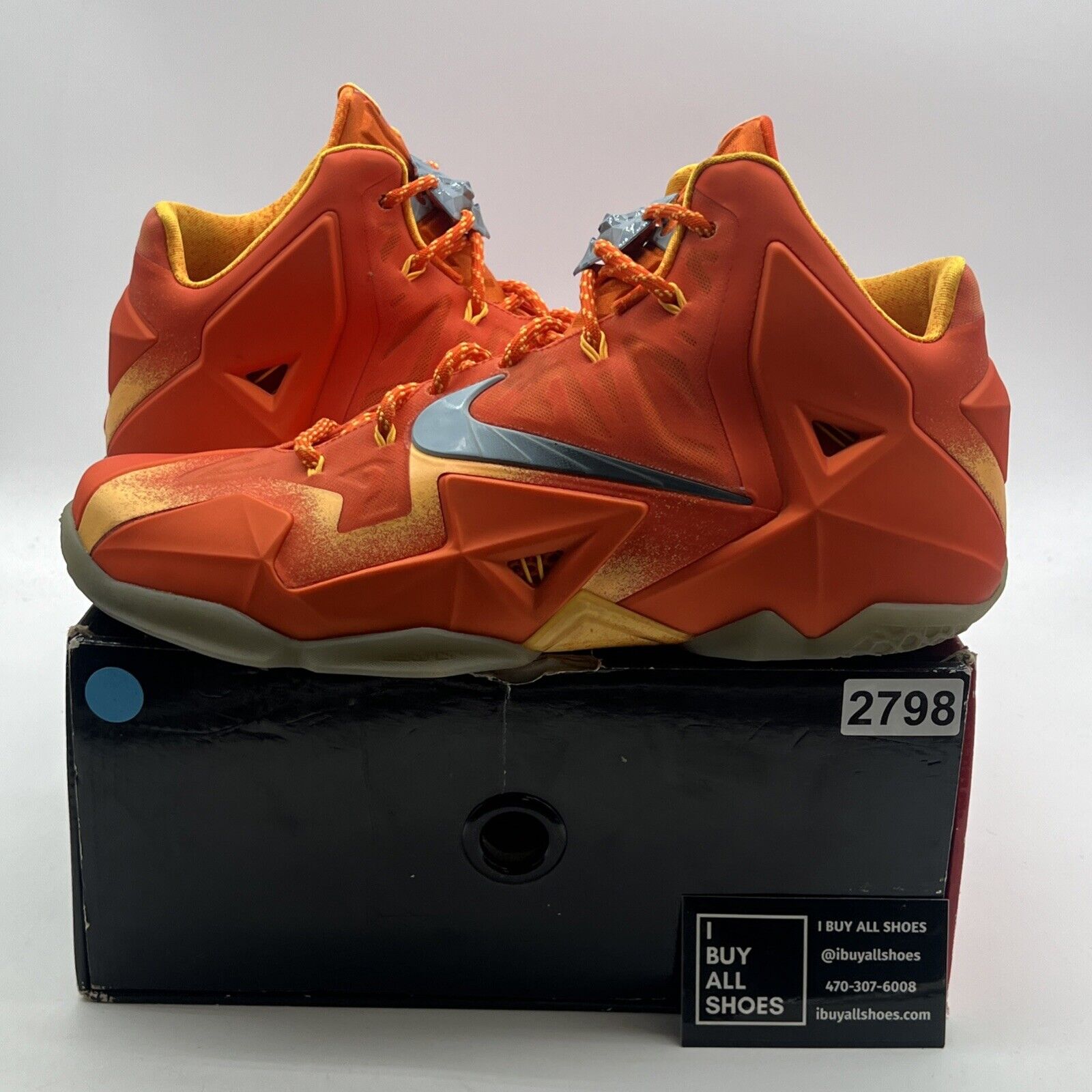 Size 12 - Nike LeBron 11 Preheat Forging Iron