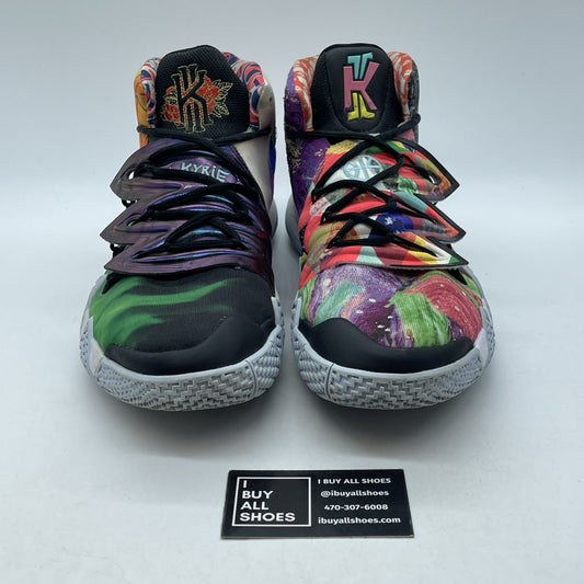 Size 14 - Nike Kybrid S2 Pineapple White Purple Blue Suede Leather (CQ9323-900)
