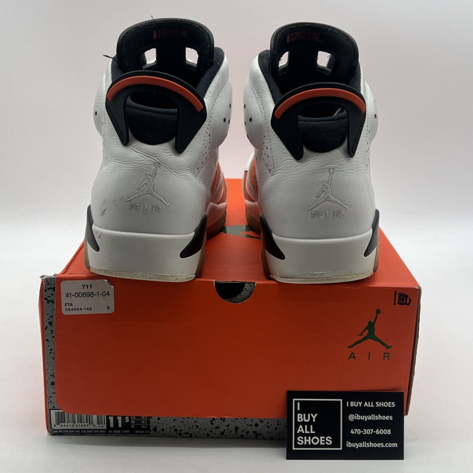 Size 11.5 - Air Jordan 6 Retro Gatorade (384664-145)