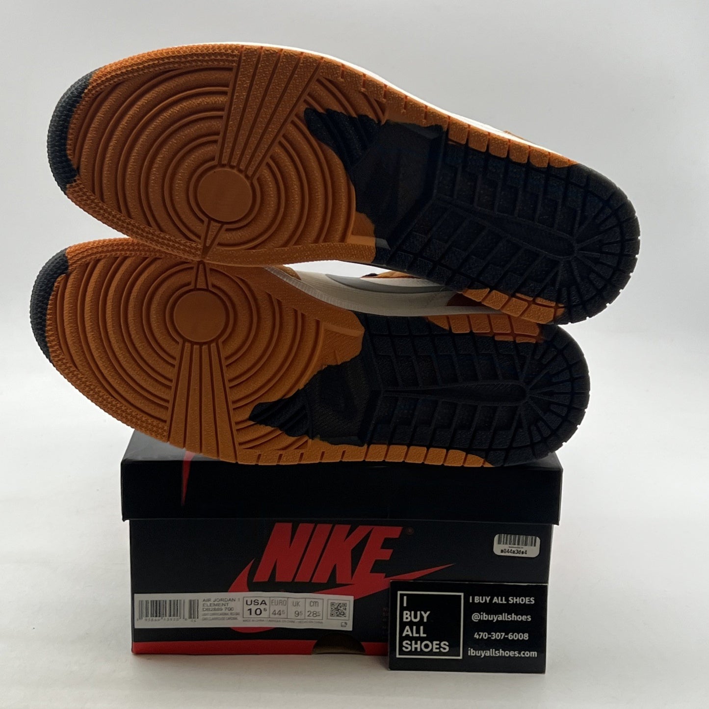 Size 10.5 - Air Jordan 1 Element GORE-TEX High Light Curry (DB2889-700)