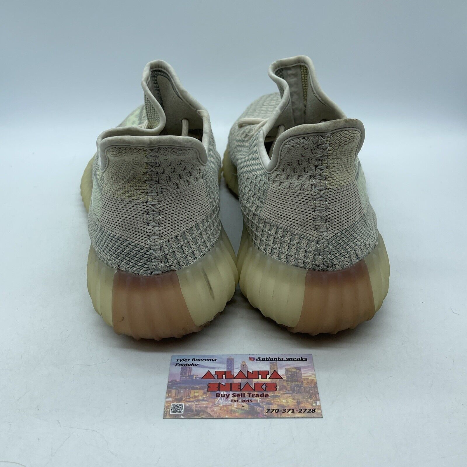 Size 13 - Yeezy Boost 350 V2 Citrin Non-Reflective Blue Tan Suede (FW3042)