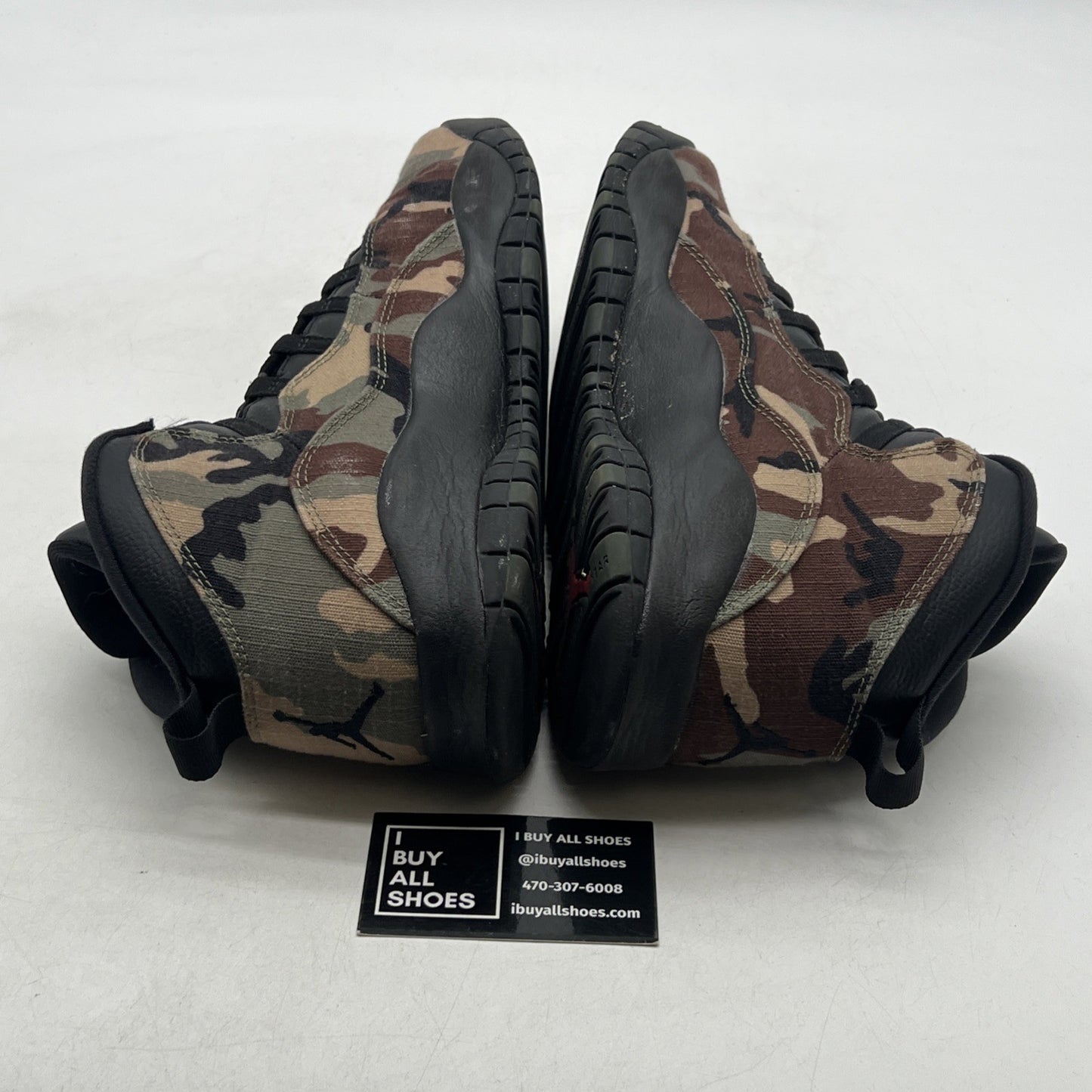 Size 10.5 - Air Jordan 10 Retro Woodland Camo (310805-201)