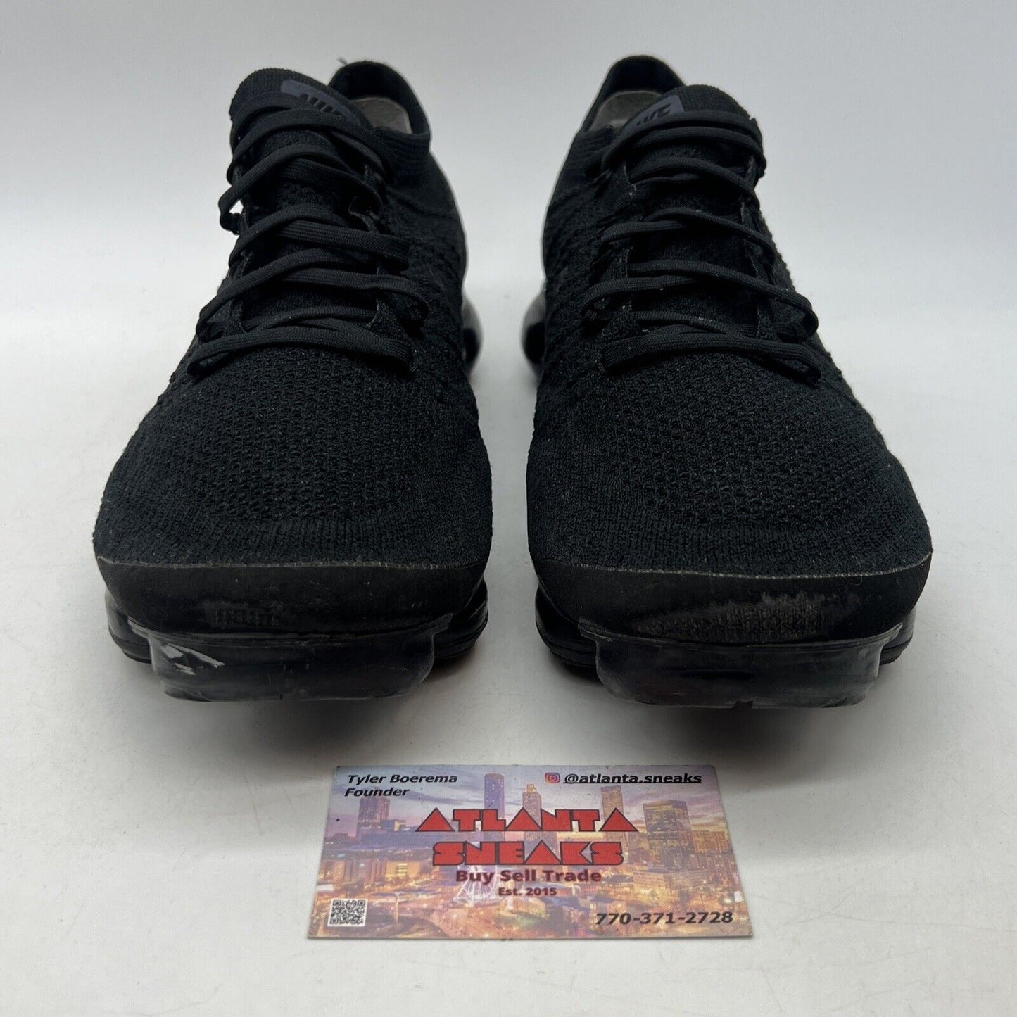 Size 12 - Nike Air VaporMax Triple Black 2.0 (849558-011)