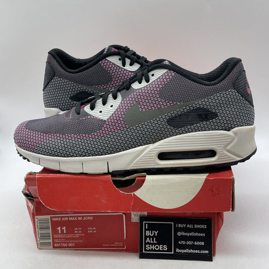 Size 11 - Nike Air Max 90 Jacquard Black (631750-001)