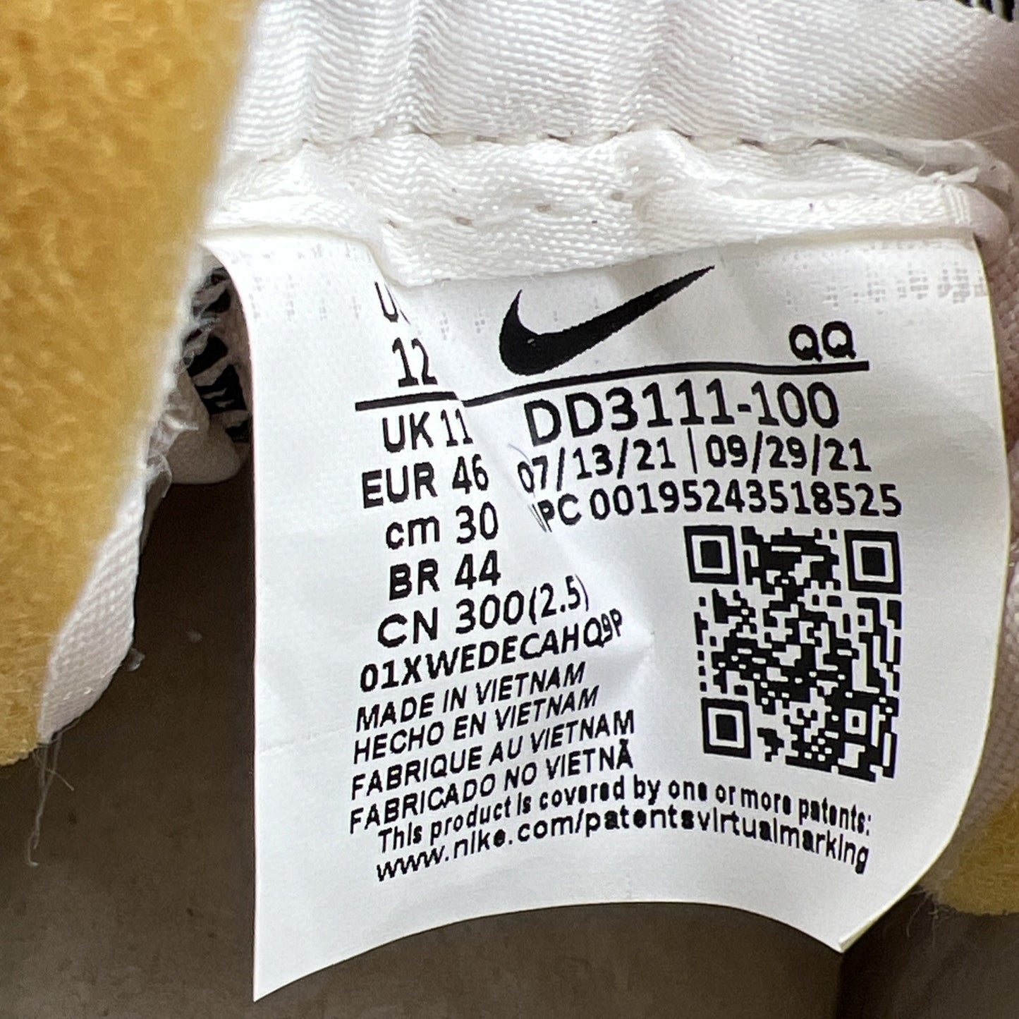 Size 12 - Nike Blazer '77 Jumbo Mid White Black (DD3111-100)