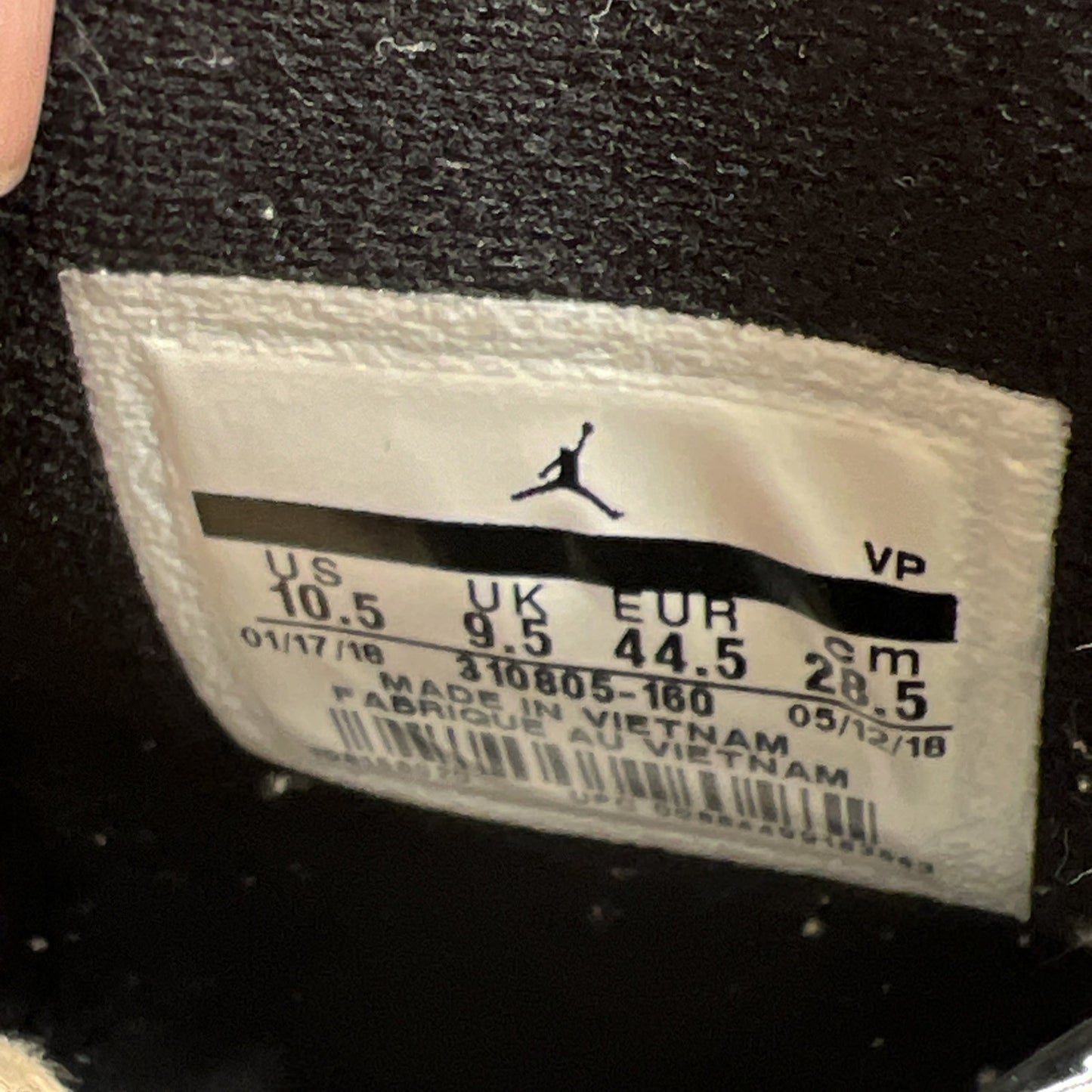Size 10.5 - Air Jordan 10 Westbrook Class of 2006 (310805-160)