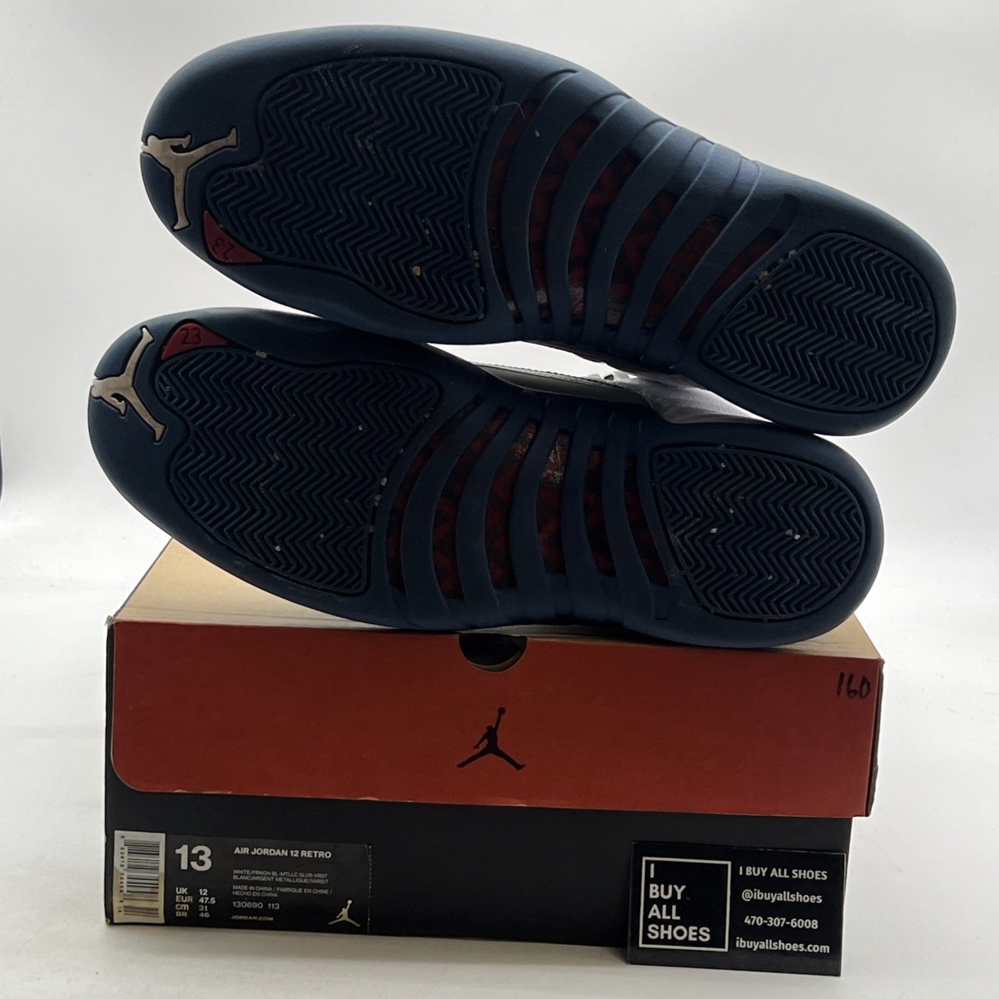 Size 13 - Air Jordan 12 Retro French Blue 2016 (130690-113)