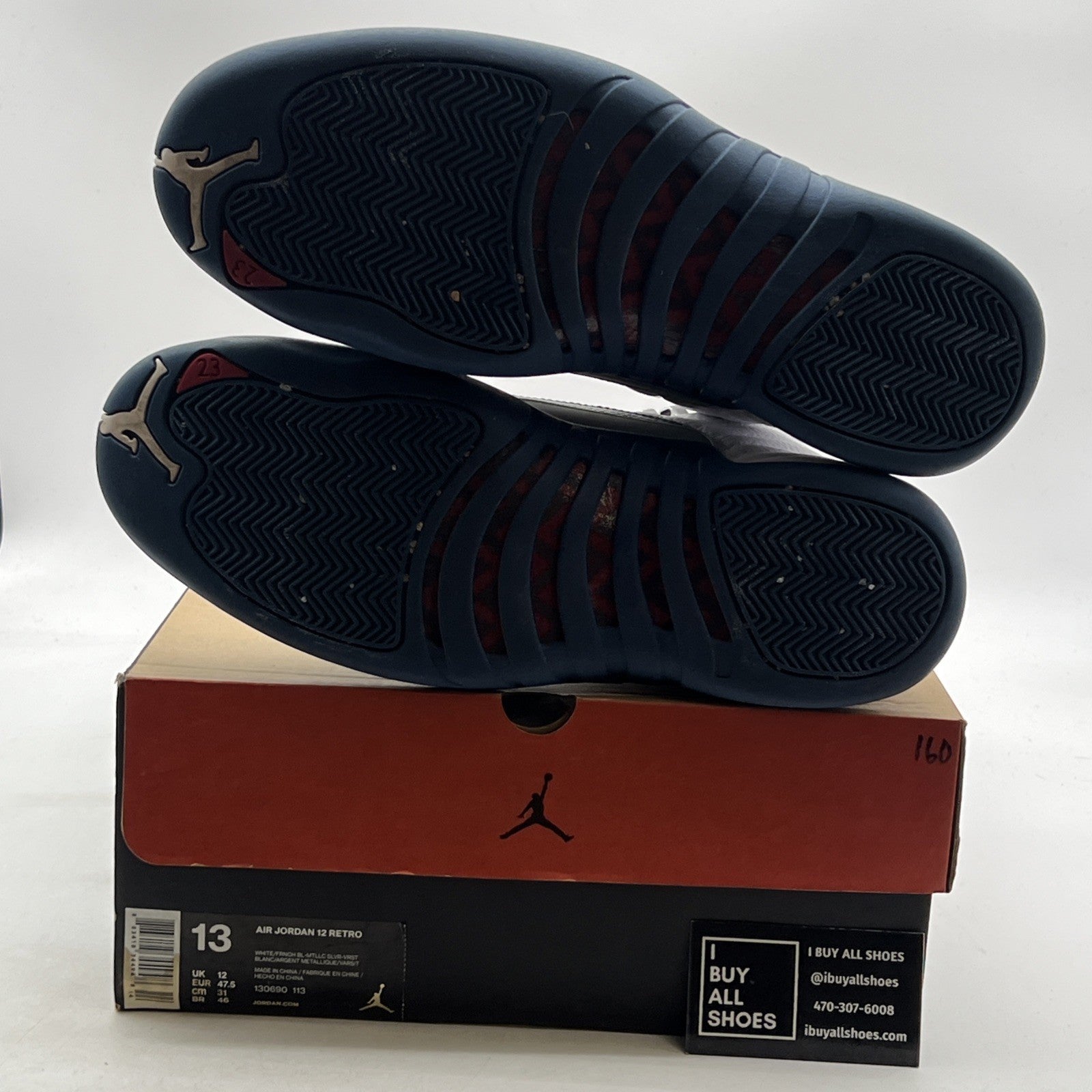 Size 13 - Air Jordan 12 Retro French Blue 2016 (130690-113)