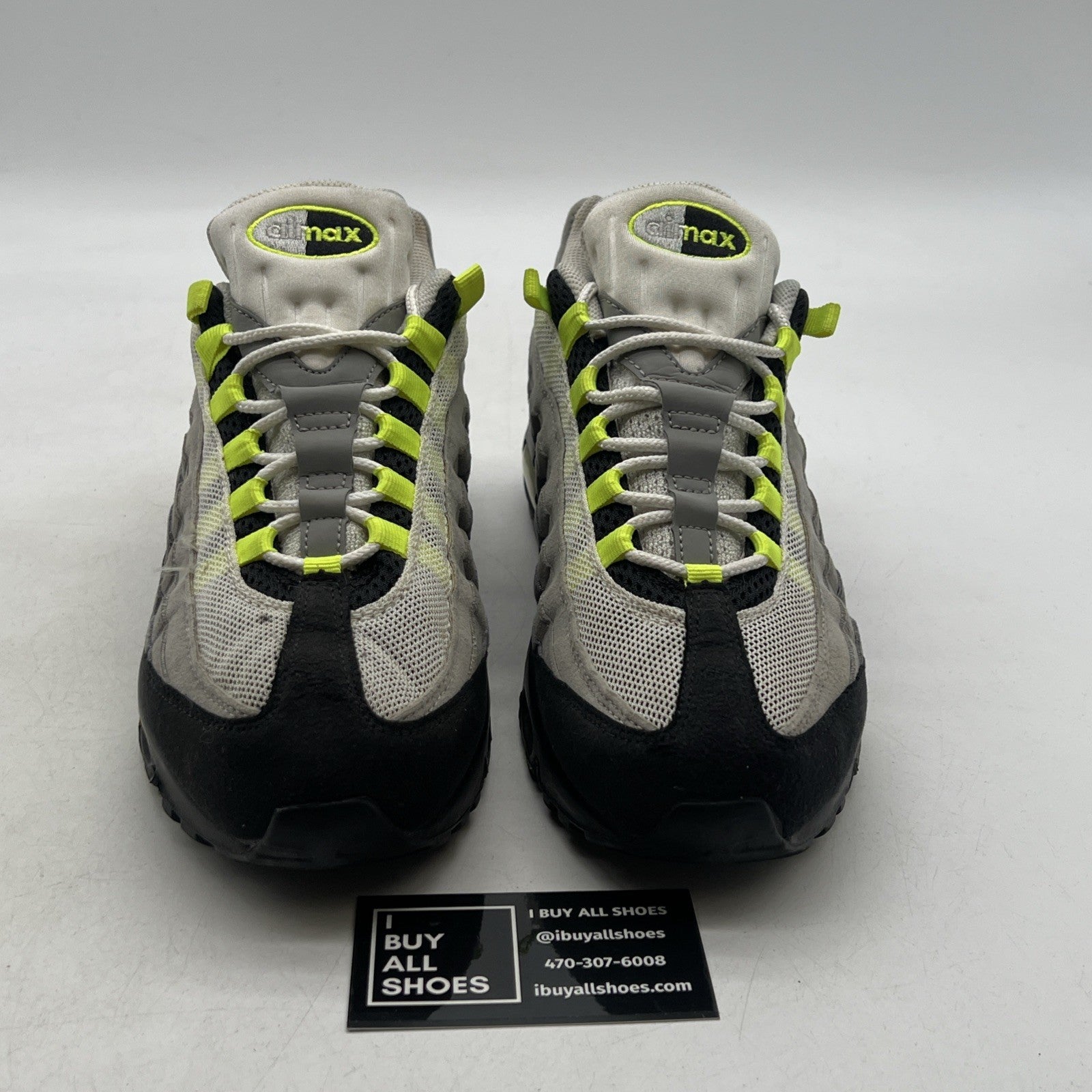 Size 9 - Nike Air Max 95 2010 Neon (609048-072)