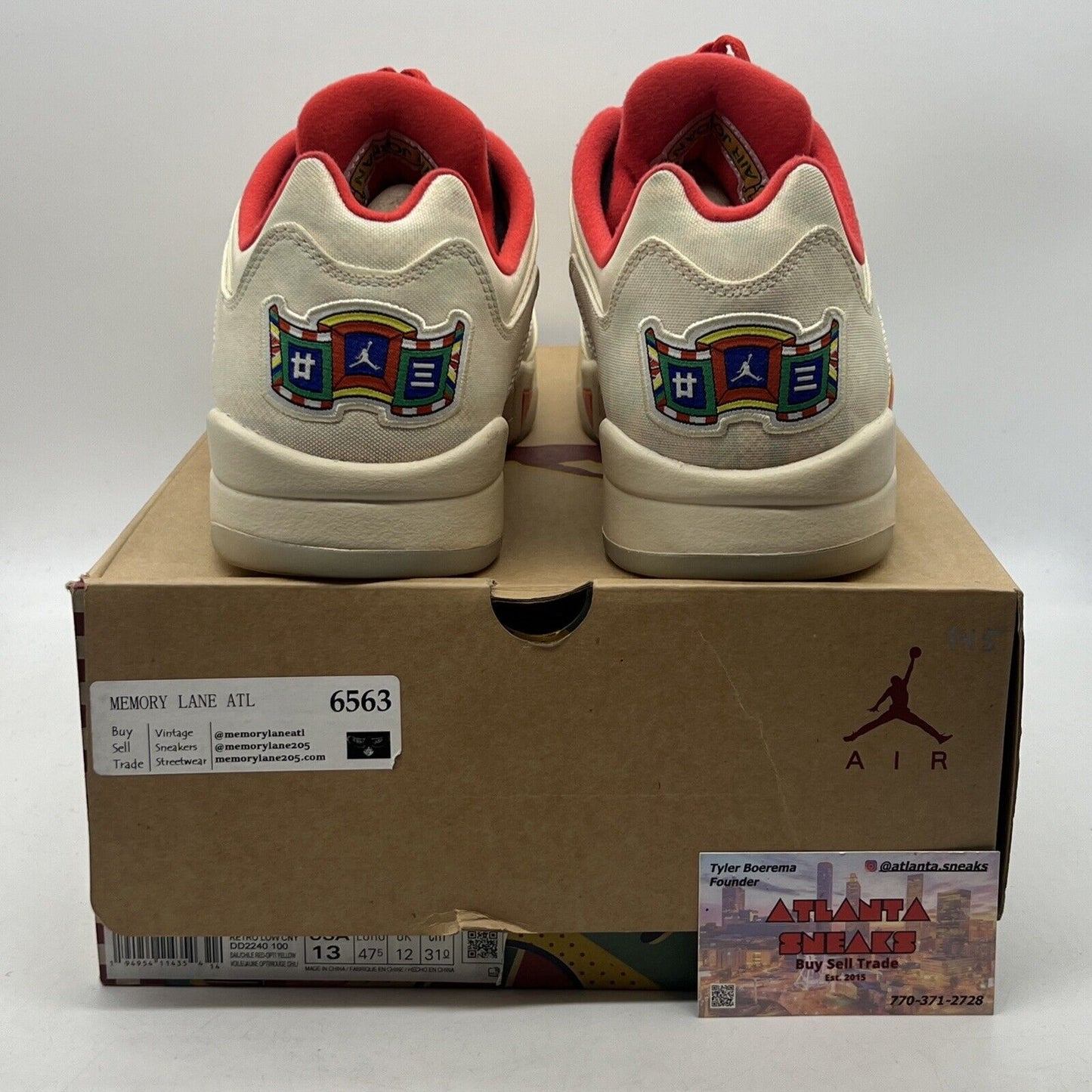 Size 13 - Air Jordan 5 Retro 2021 Low Chinese New Year Red (DD2240-100)