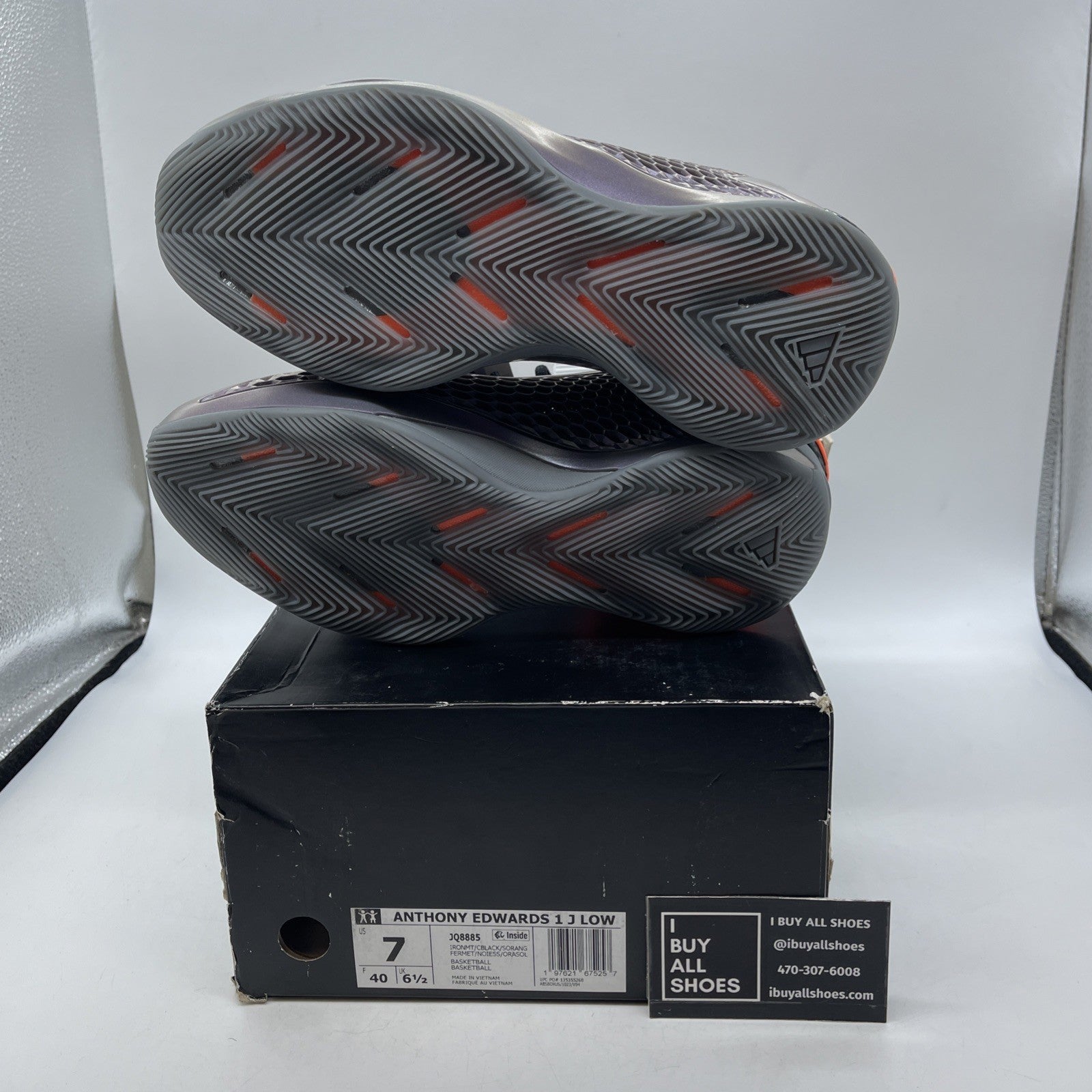 Size 7 - Adidas AE 1 Low Iron Sharpens Iron (JQ8885)