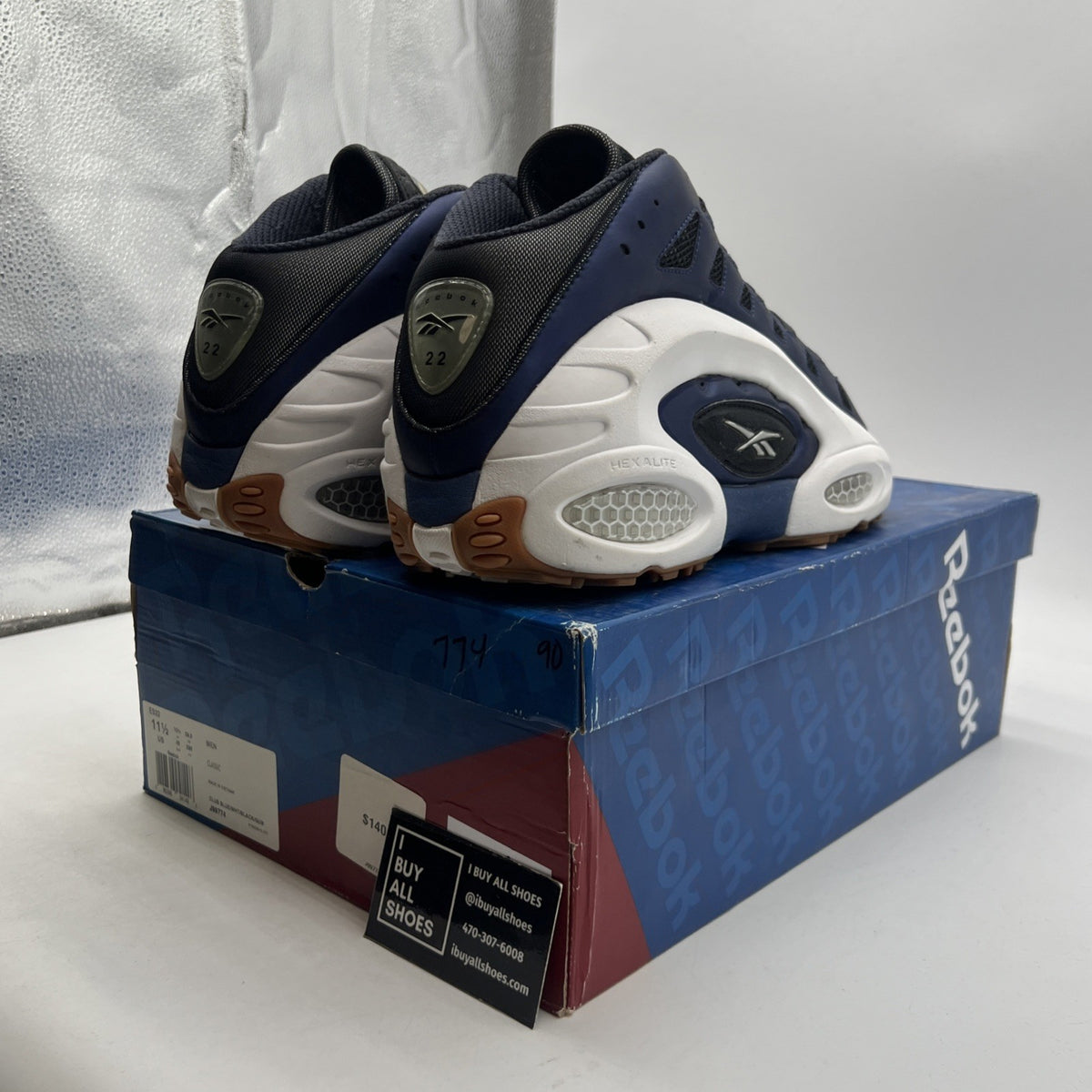 Size 11.5 - Reebok ES22 OG 2012 Club Blue (J99774)