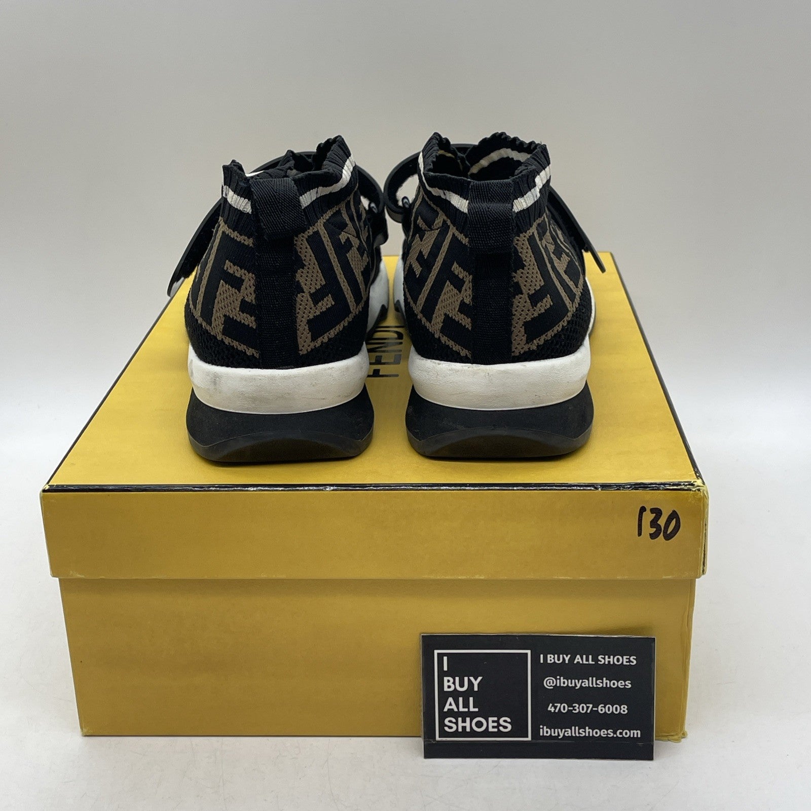 Size 39 - FENDI Brown Black