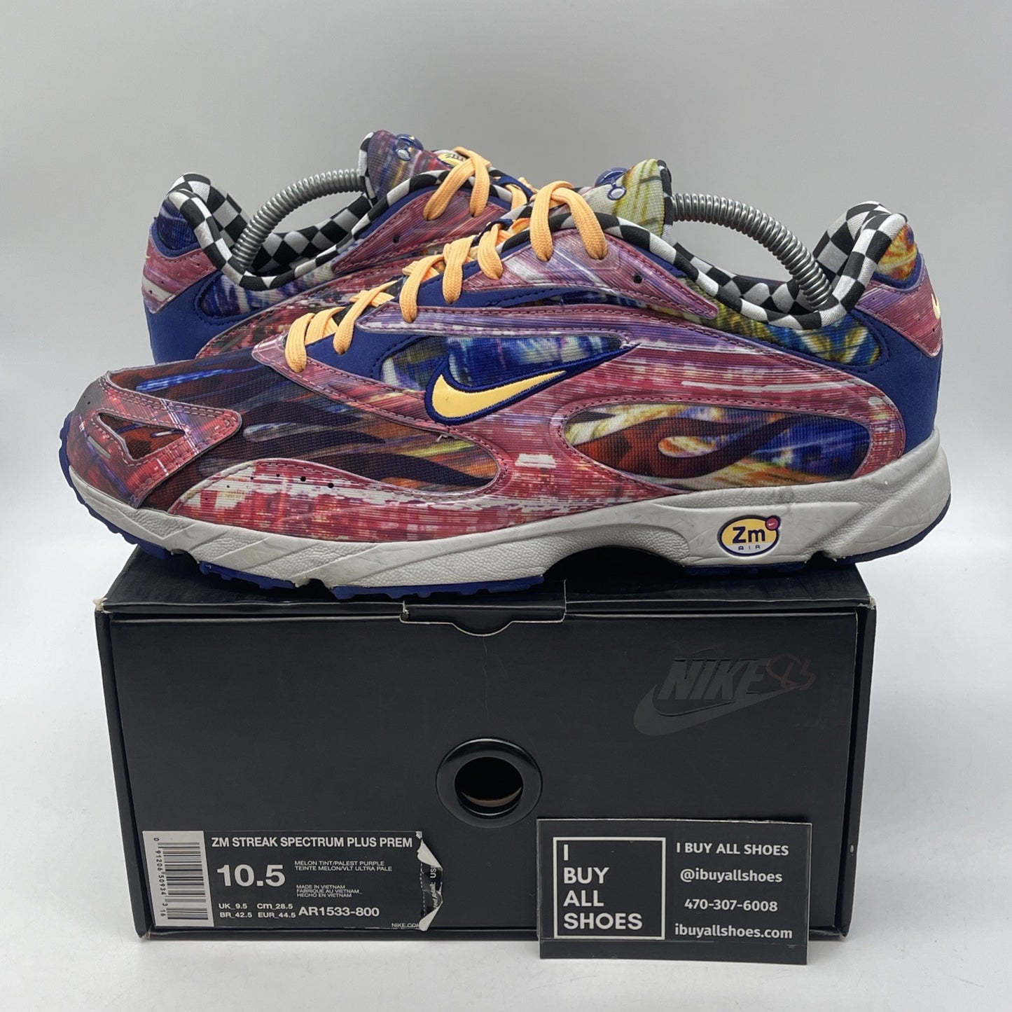 Size 10.5 - Nike Zoom Streak Spectrum Plus Melon Tint Suede (AR1533-800)