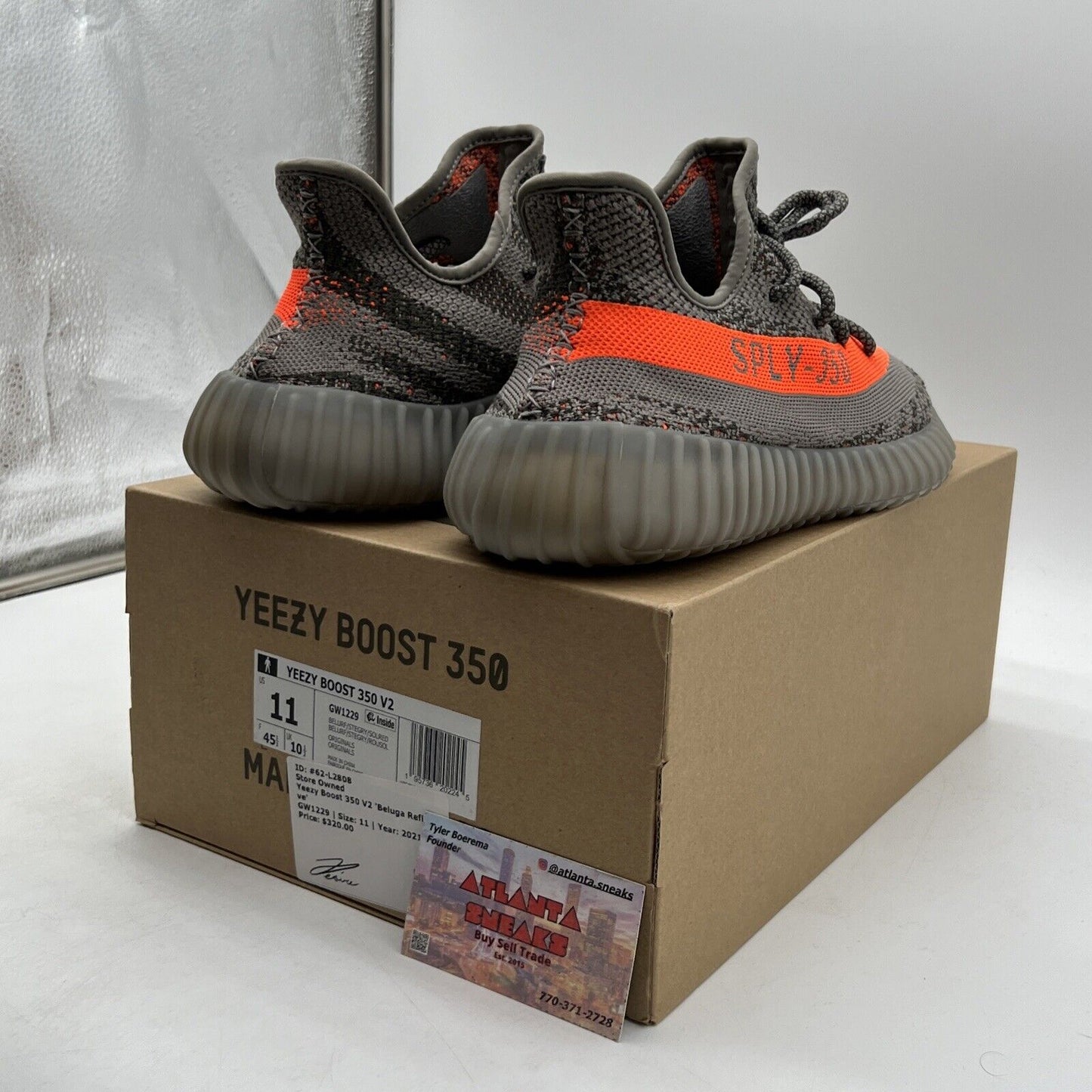 Size 11 - adidas Yeezy Boost 350 V2 Low Beluga Reflective (GW1229)
