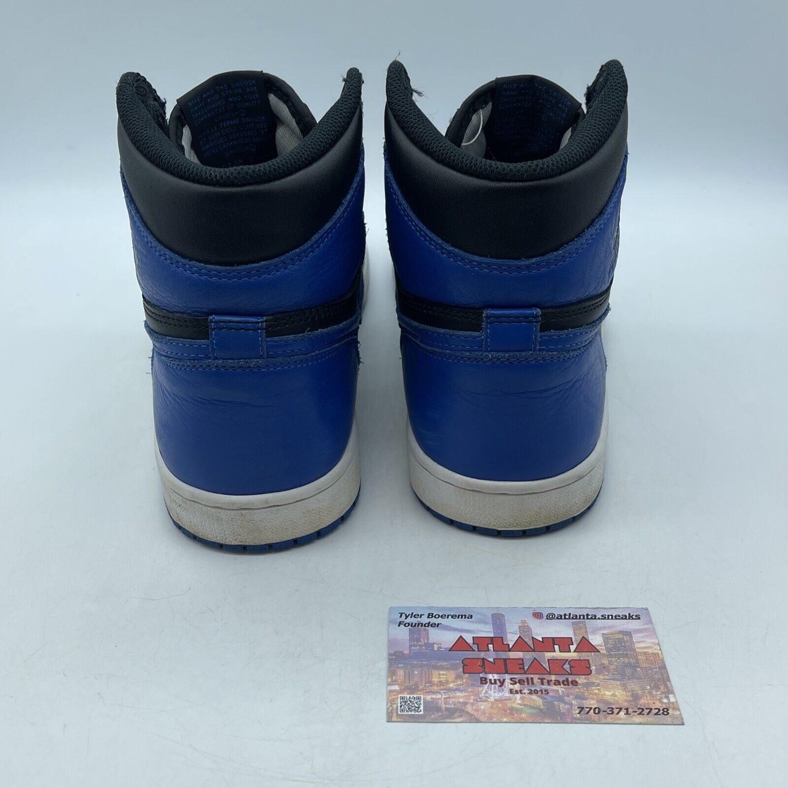 Size 8 - Jordan 1 Retro OG High Royal Blue White Black (555088-007)